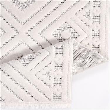 Vega 11415K Antitoz Makine Dokuma İskandinav Desenli Salon Halısı