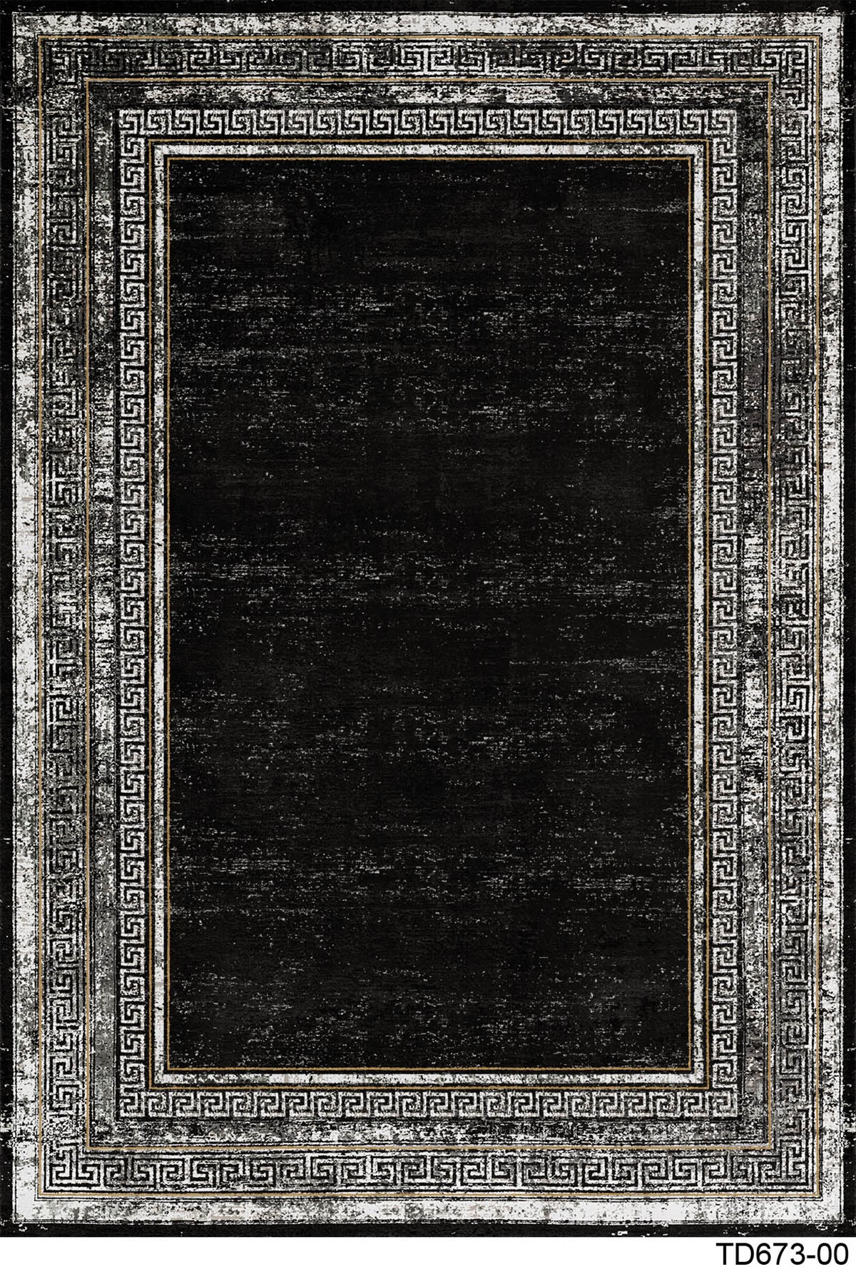 MODERN TD637-00 YIKANABİLİR KAYDIRMAZ TABANLI DEKORATİF HALI