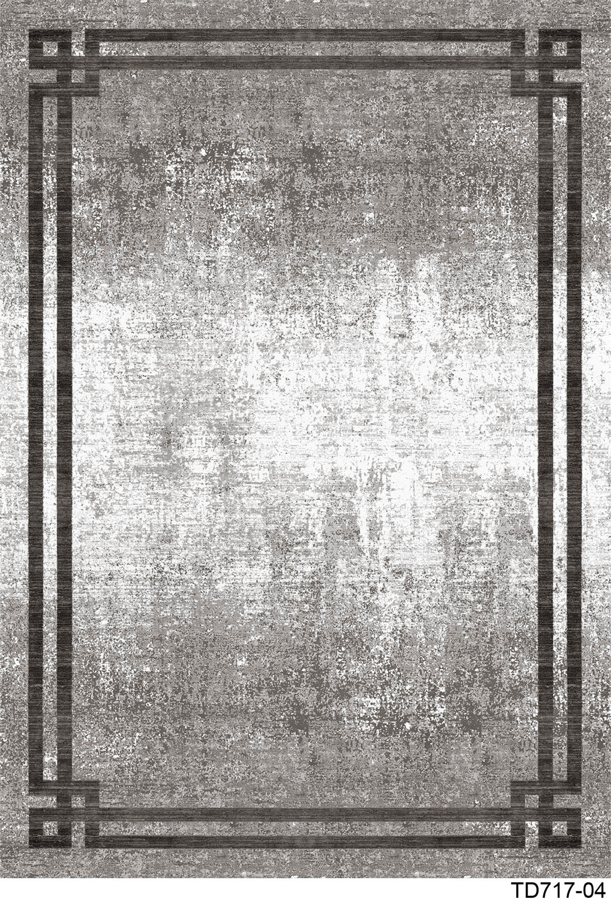 MODERN TD717-04 YIKANABİLİR KAYDIRMAZ TABANLI DEKORATİF HALI