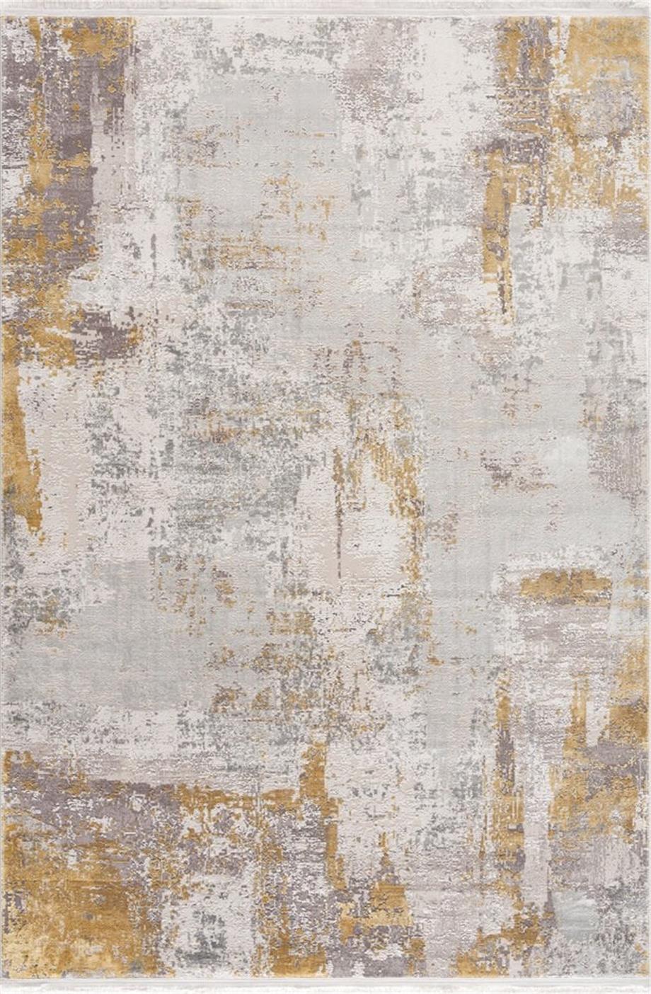 SANAT HALI DOKU 1091 - SANAT HALI - Doku - GRİ - 80 X 150