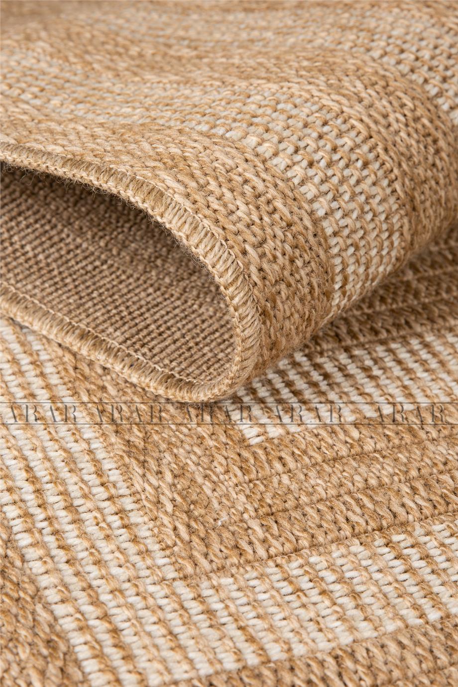 Sedir 668 Beyaz Jüt&Sisal Dokuma Tabanlı Antitoz Halı