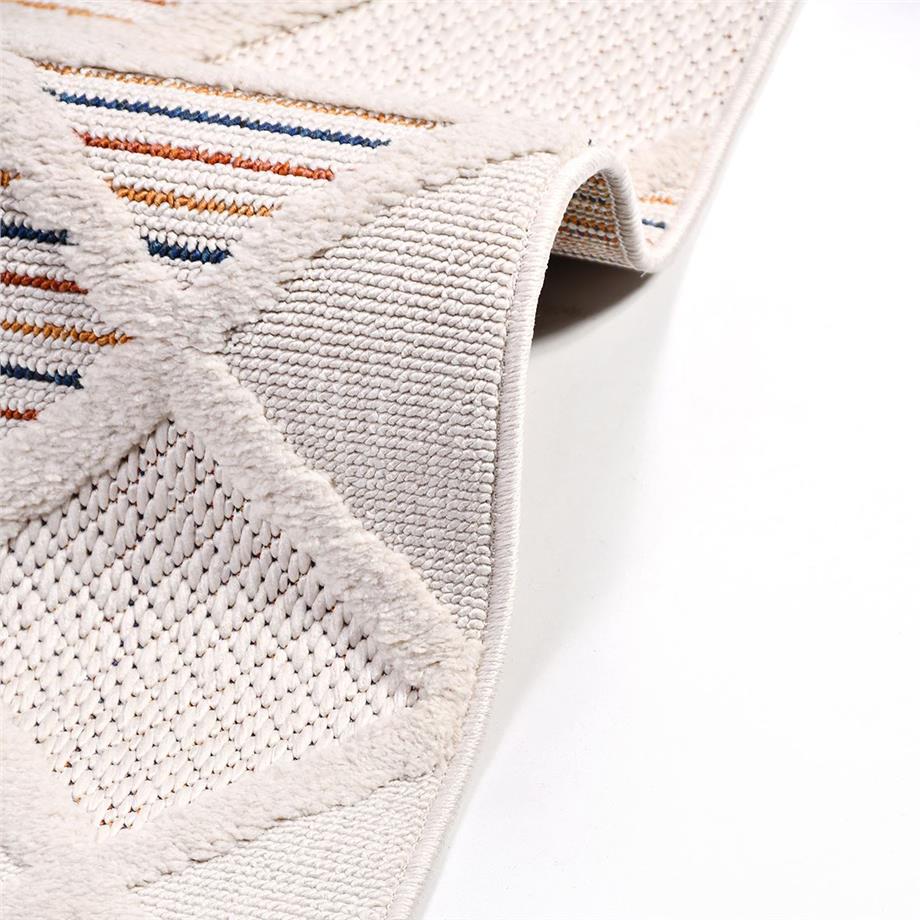 Urban Bukle 18506K İskandinav Desenli Anti Toz Dokuma Tabanlı Makine Halısı
