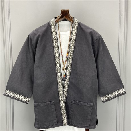 Süper Oversize Denim Kimono 