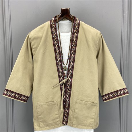 Süper Oversize Denim Kimono 