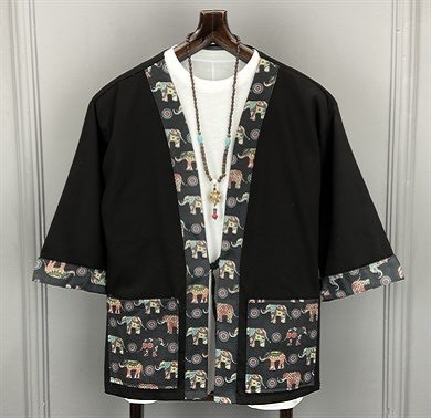 Oversize Bohem Fakir Pamuklu Kimono