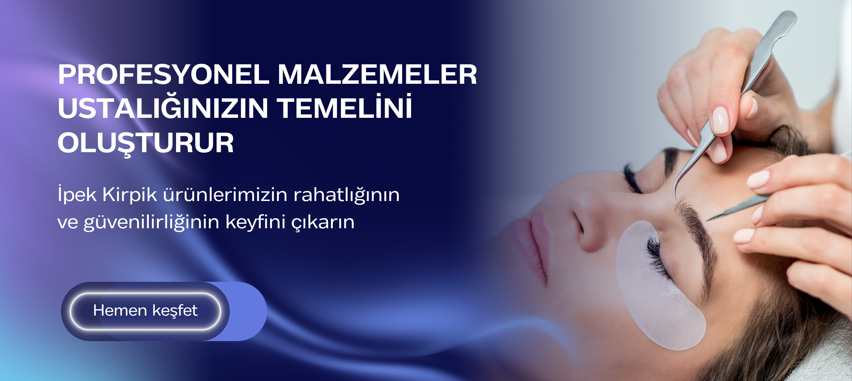 İpek kirpik malzemeleri