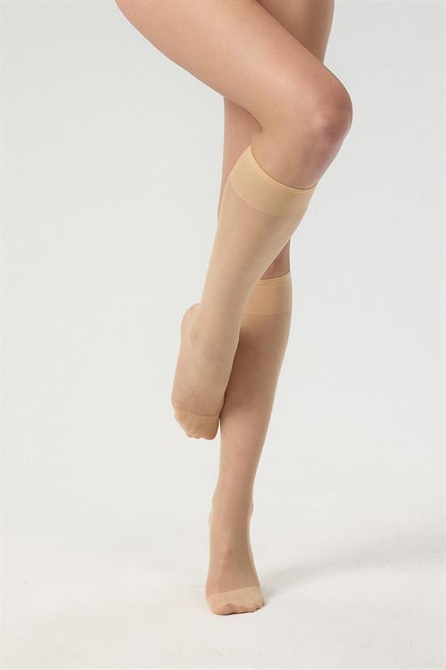 miod 20 denier matte skin Color knee socks
