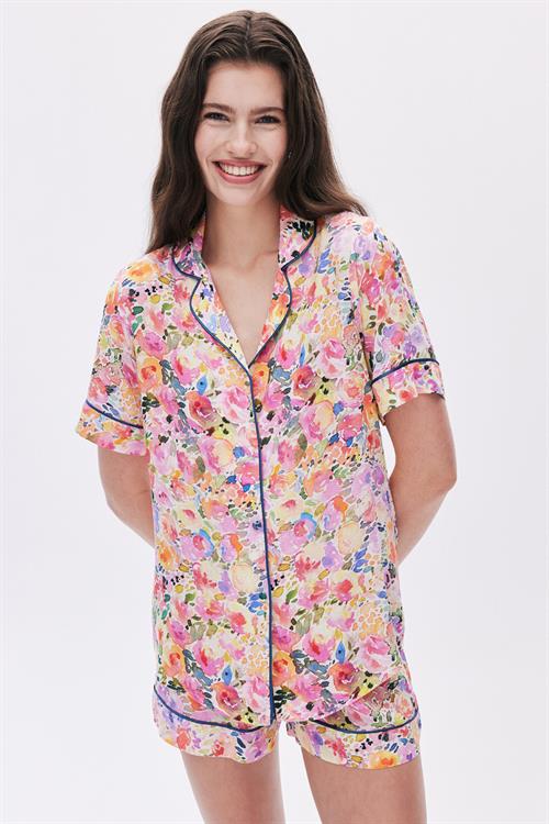 Selly Viscose Short Pijama Set