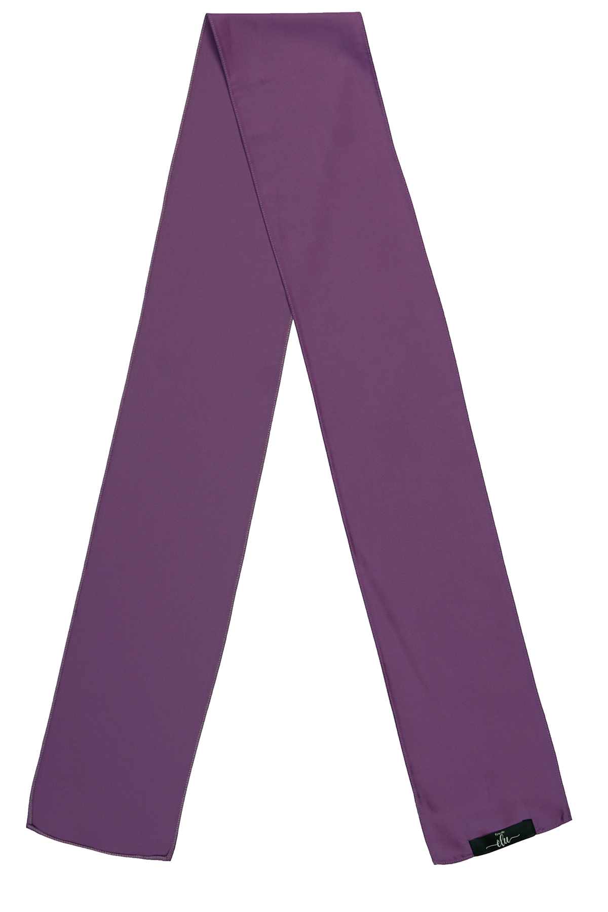Foulard Eflatun Saten Fular