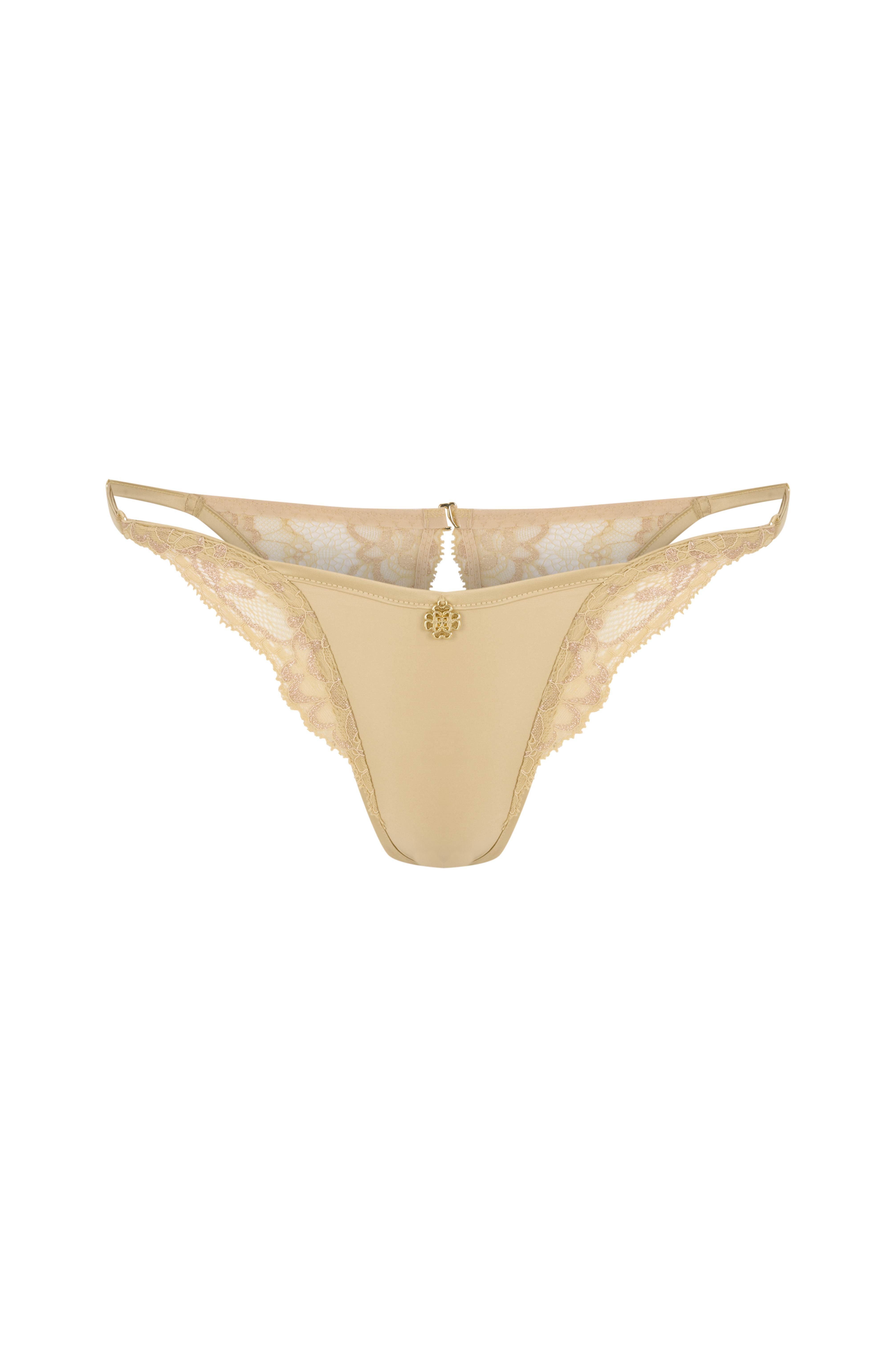 Le Passe Ten Dantel Detaylı Saten Brazillian