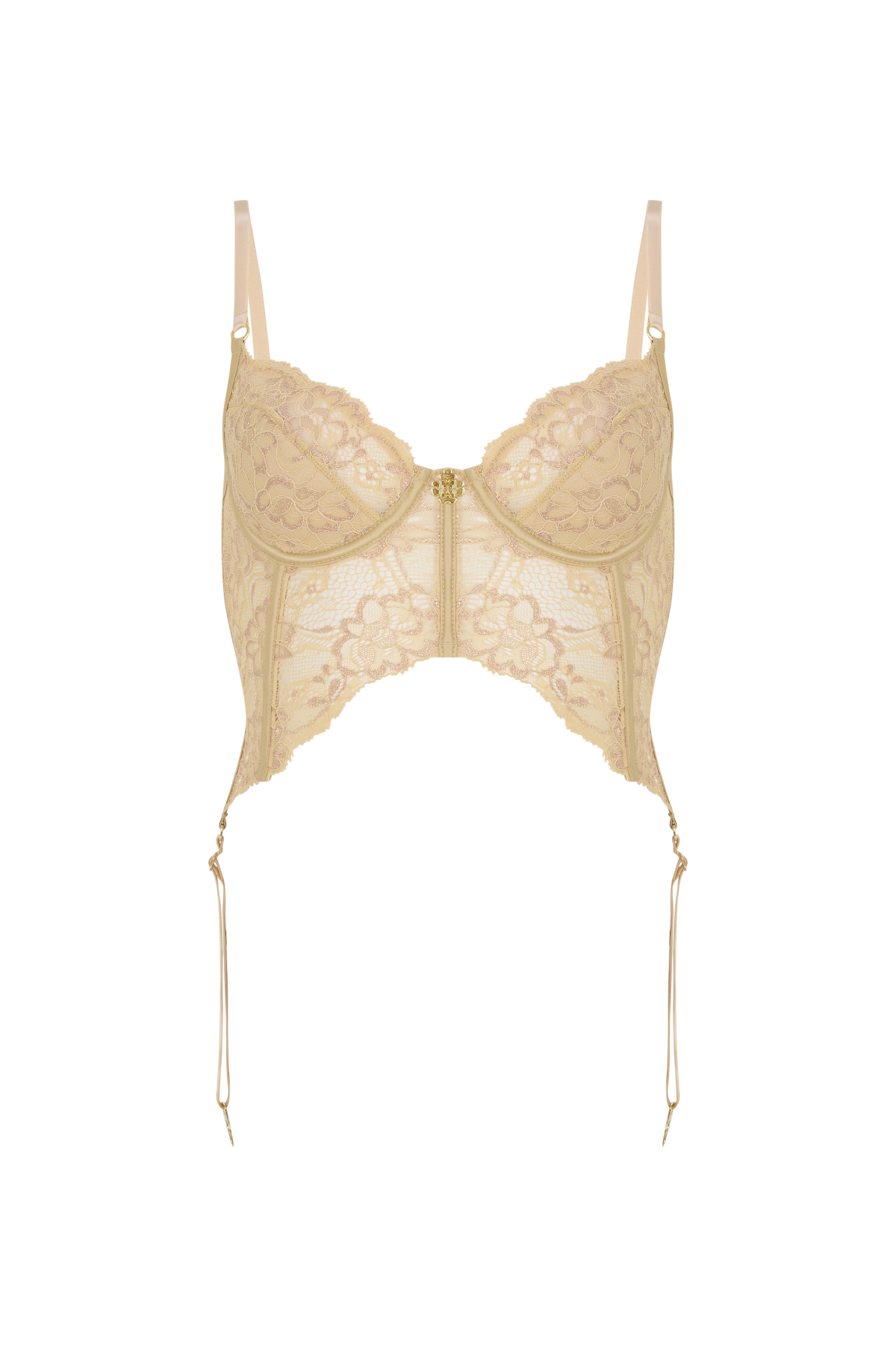 Le Passe Ten Dantelli Jartiyerli Büstiyer