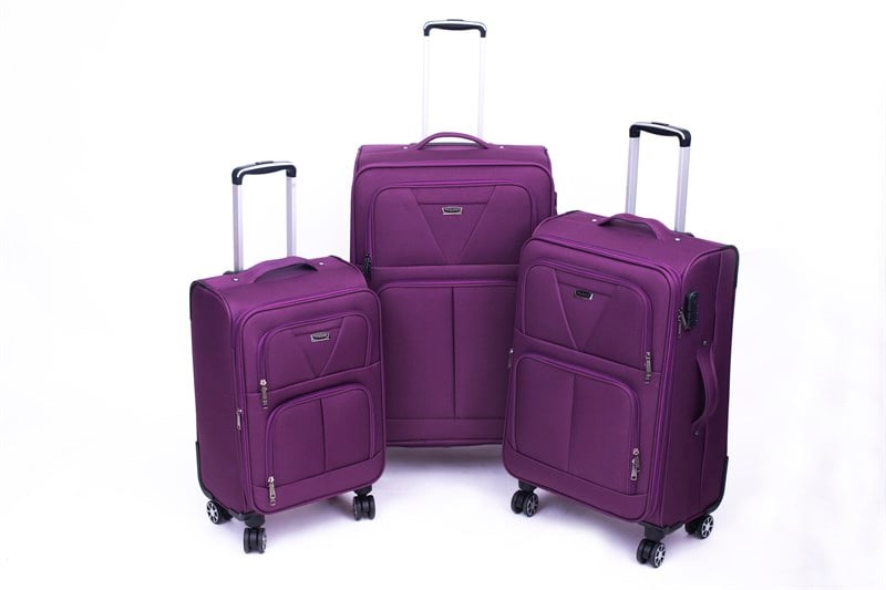 KR  1010 MOR 3 BOY VALİZ SETİ