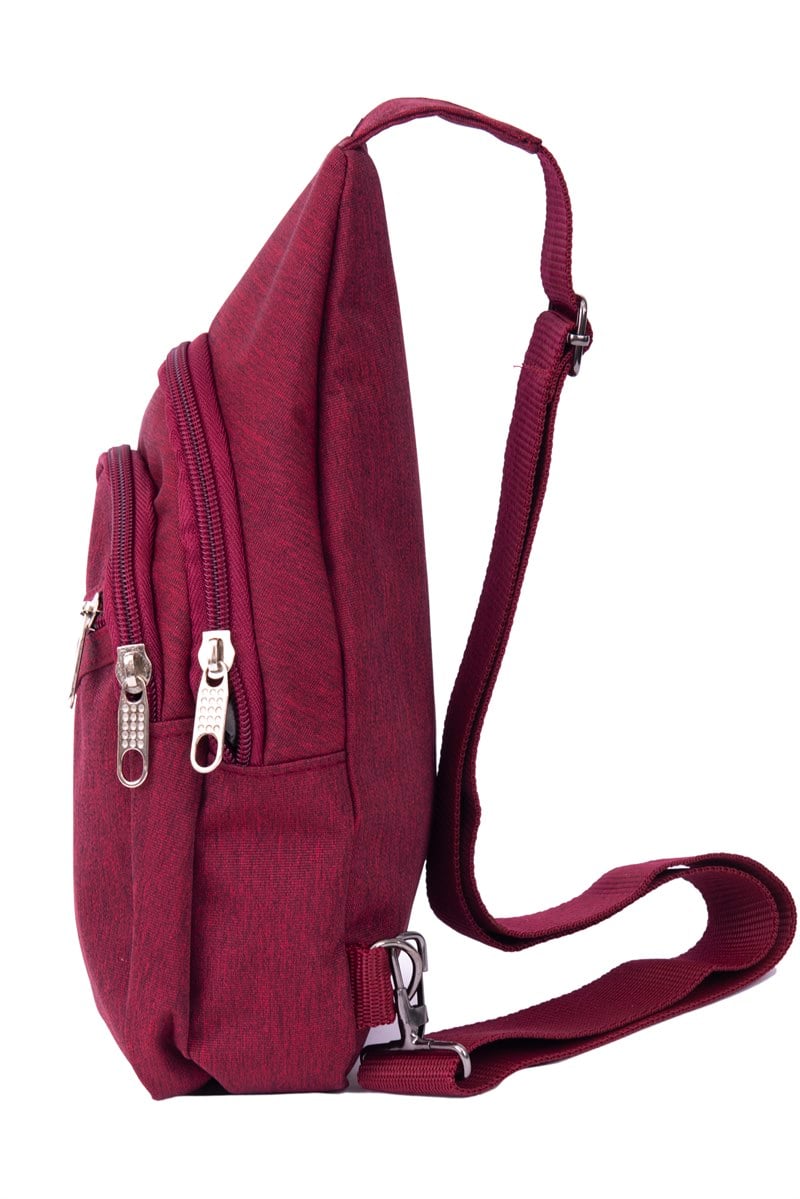 GK 435 BORDO KUMAŞ ASKILI OMUZ ÇANTASI