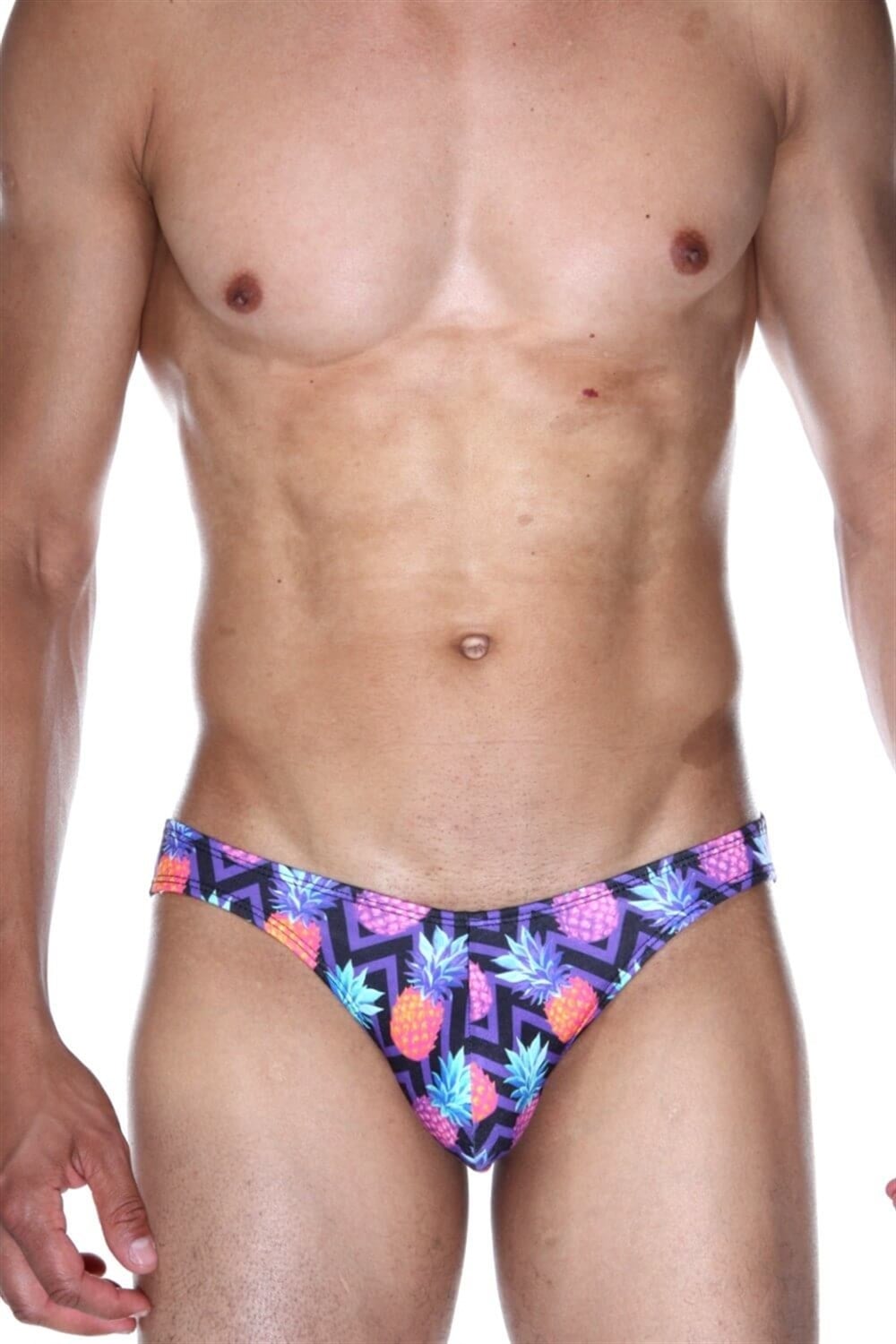 Ananas Desenli Erkek Slip (Dijital Baskılı) - DZN6064