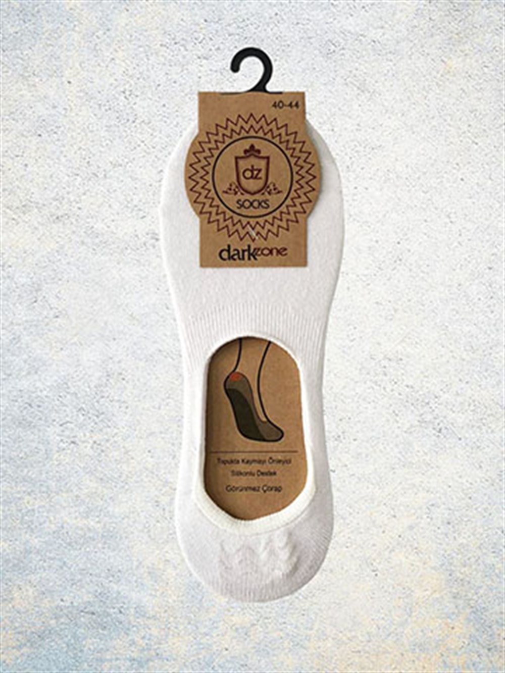 Beyaz Babet Çorap - DZCP0002