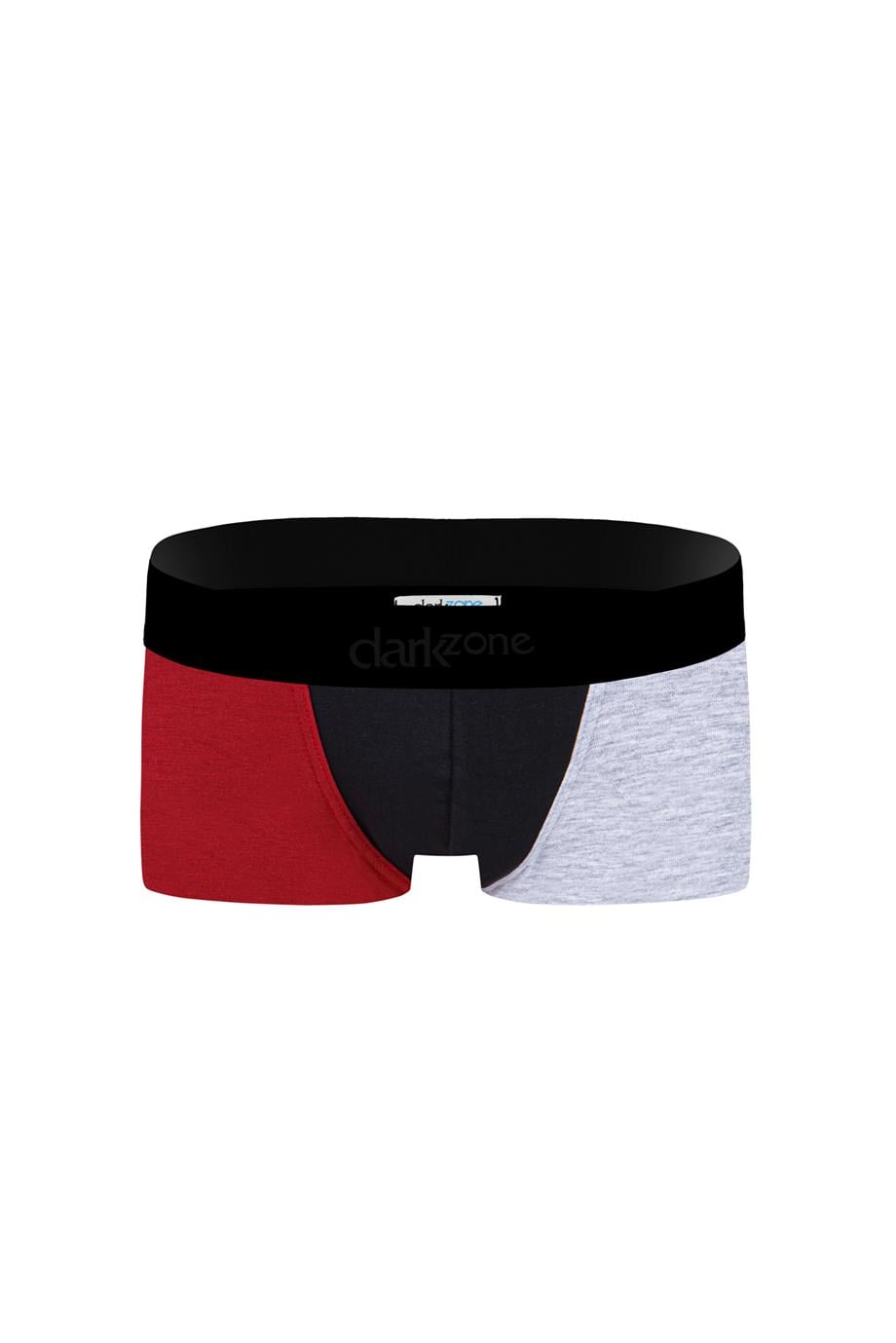 Bordo Gri Erkek Hipster Boxer - DZN2418