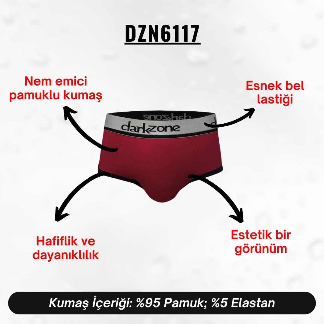 Bordo Hipster Erkek Slip - DZN6117