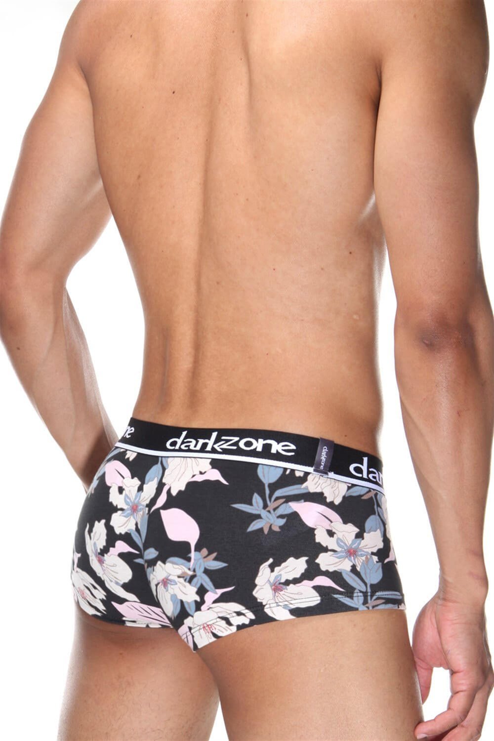 Çiçek Desenli Kısa Erkek Boxer - DZN3312