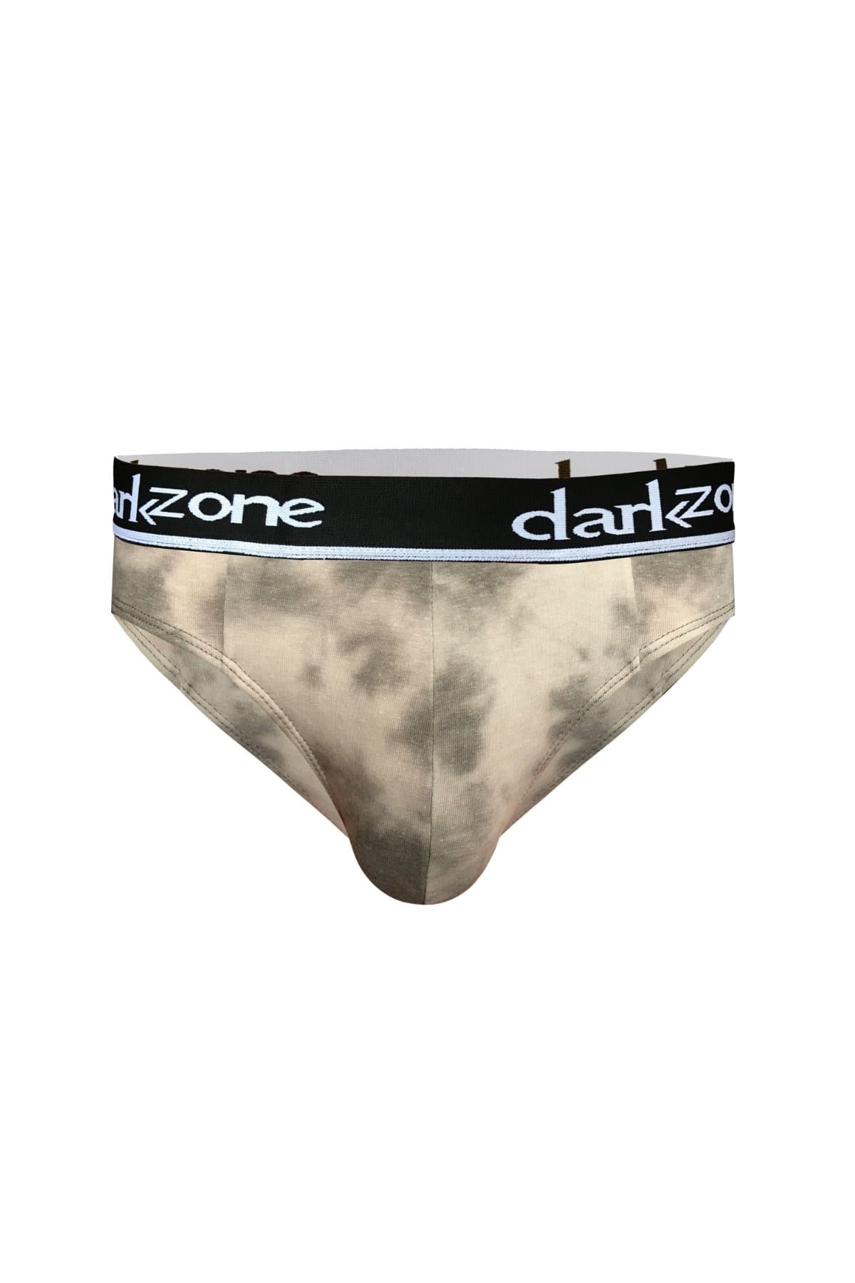Erkek Batik Desenli Krem Pamuklu Lastikli Slip Külot