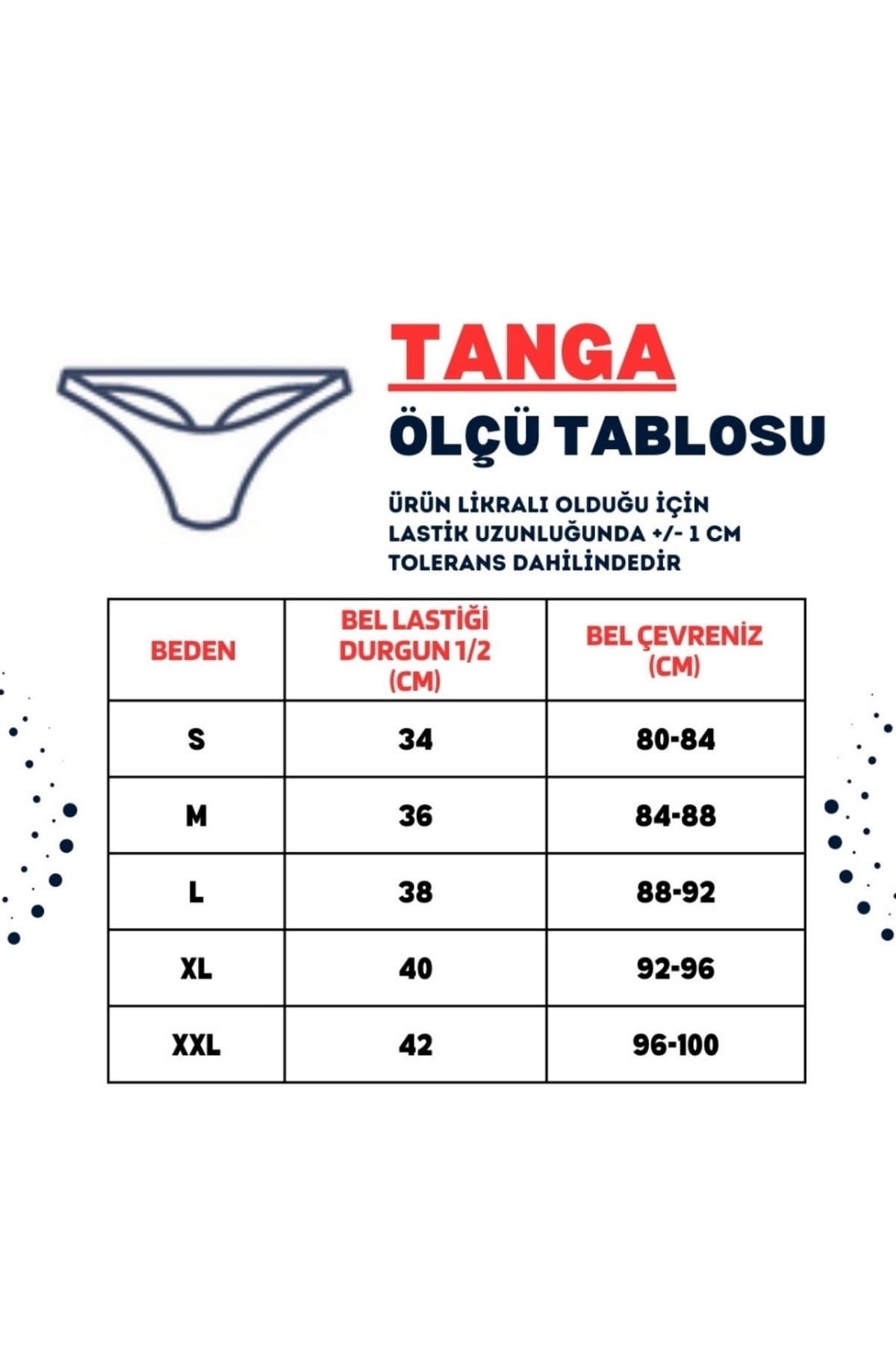 Erkek Geniş Lastikli Fantezi Lacivert Pamuklu Tanga String