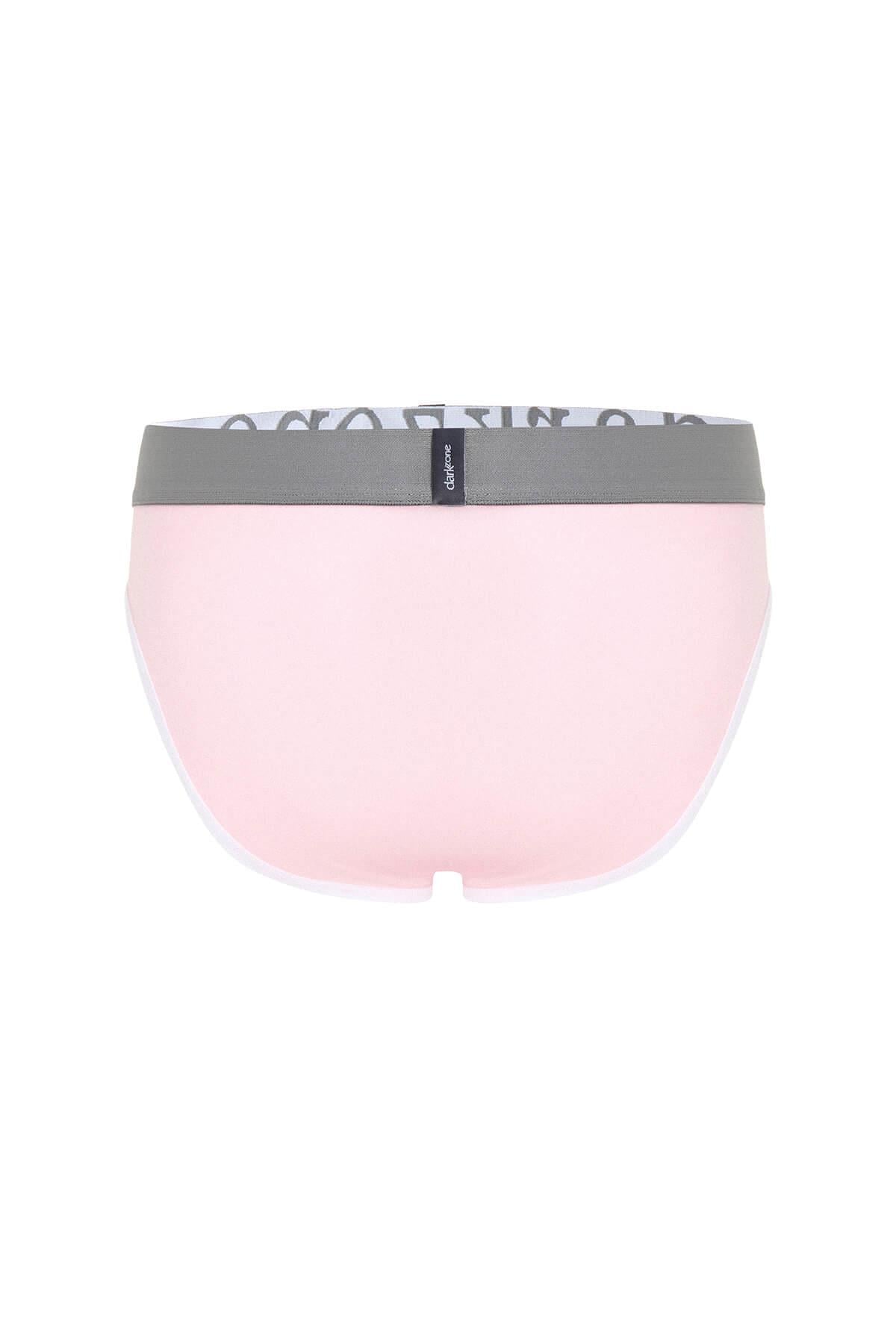 Erkek Pembe Biyeli Slip Külot