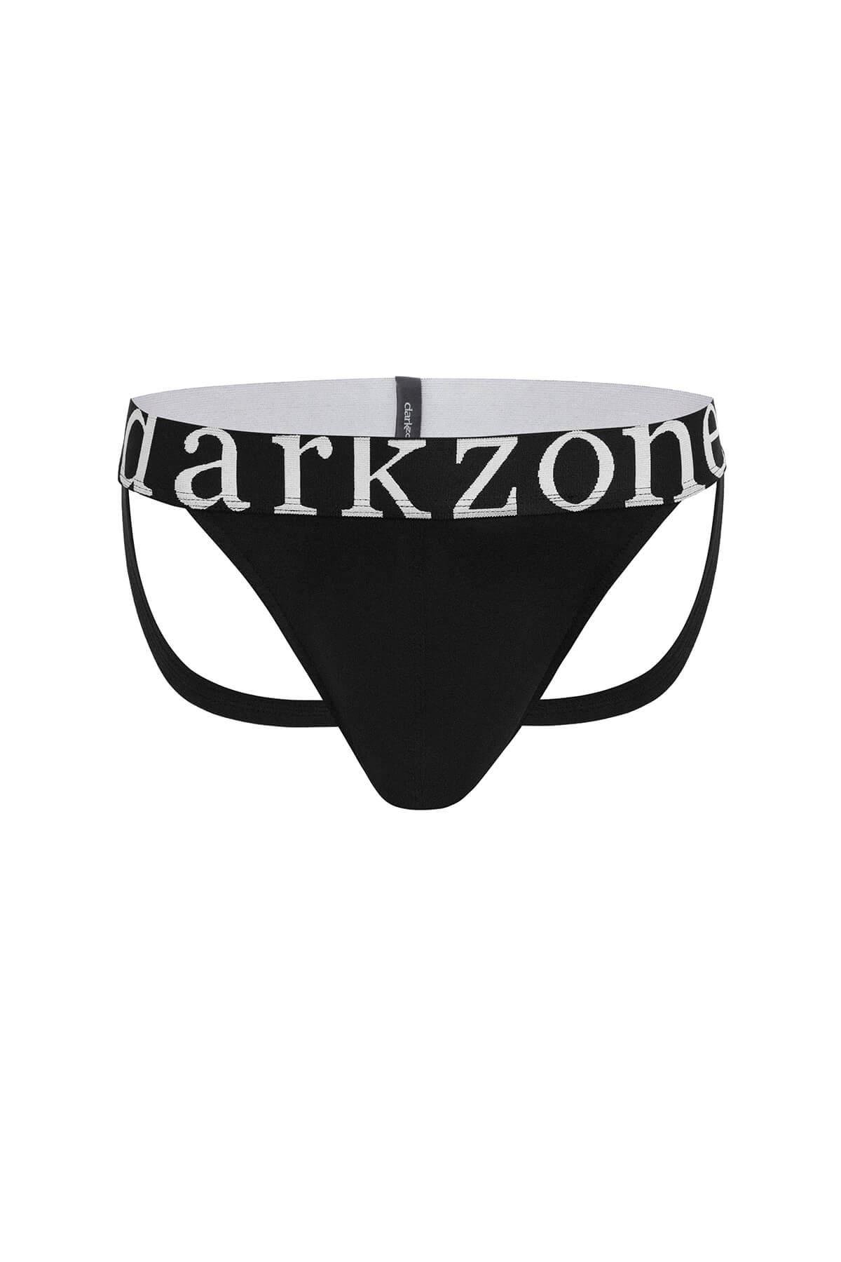 Fantezi Arkası Açık Siyah Erkek Jockstrap-DZN6851