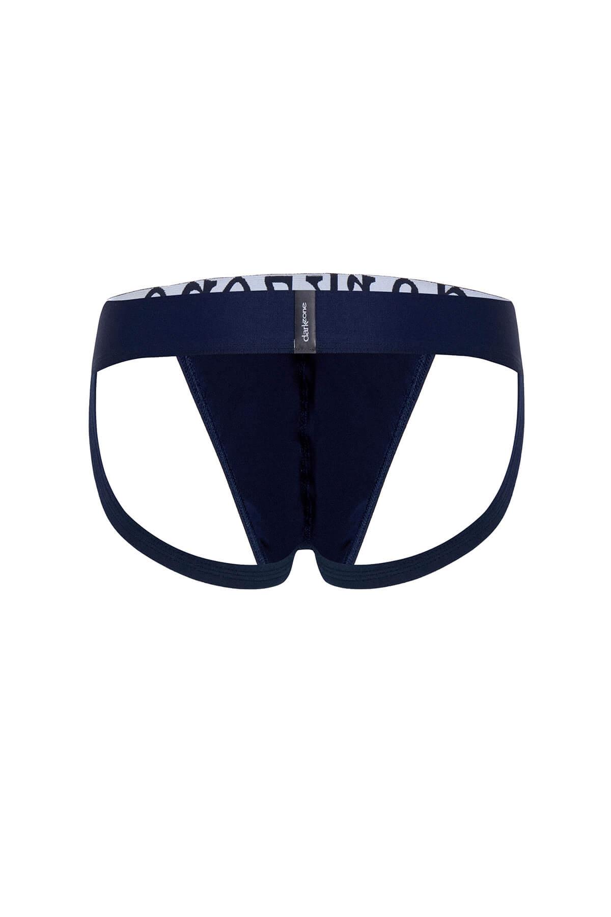 Fantezi Arkası Açık Lacivert Erkek Jockstrap-DZN6854