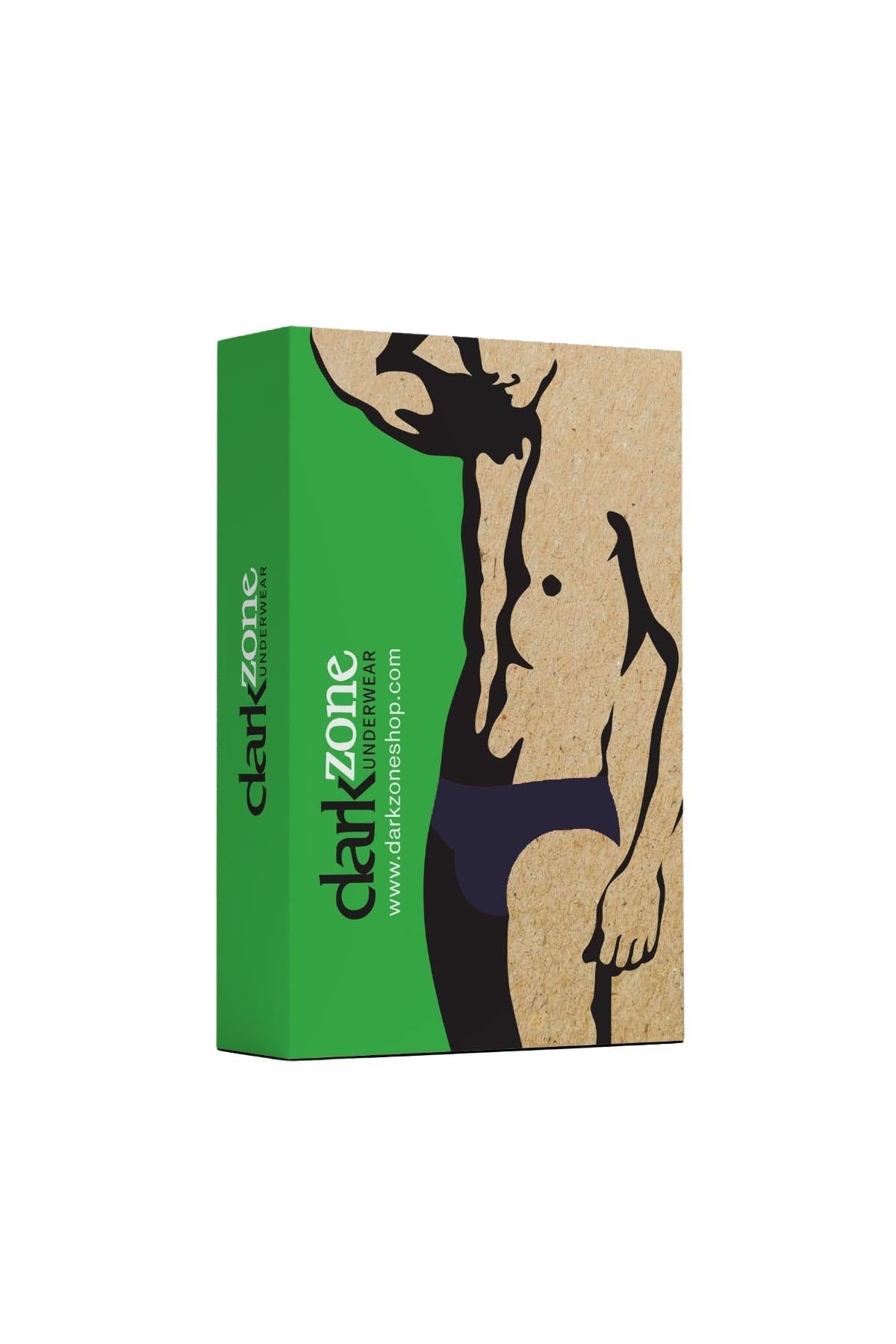 Erkek Lastikli Lacivert Slip - DZNDF1005