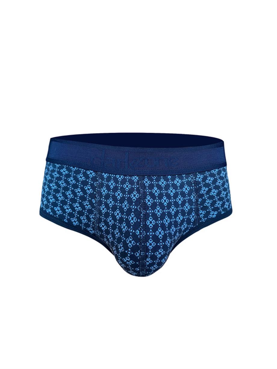 Desenli Lacivert Hipster Erkek Slip - DZN6123