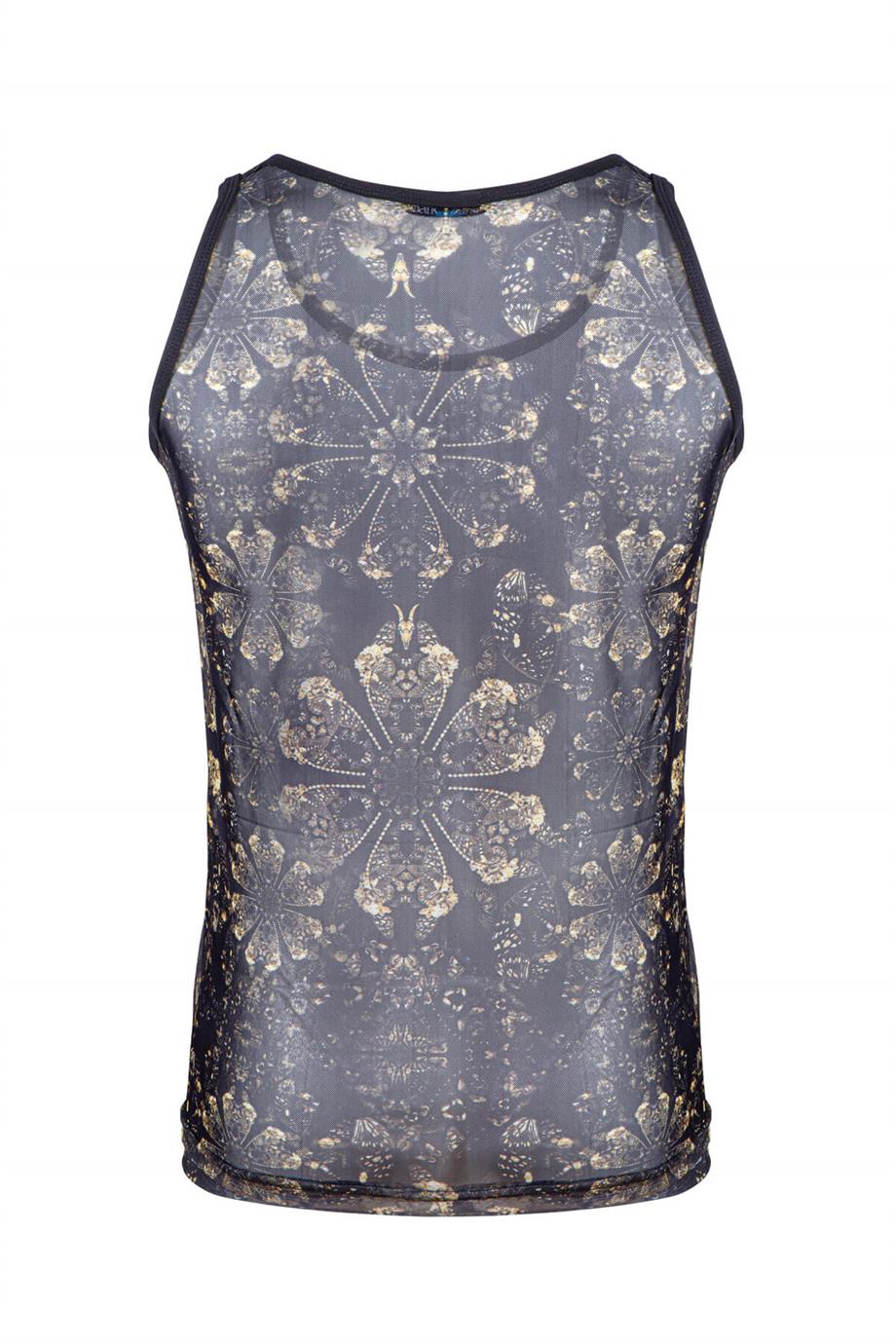 Desenli Transparan Erkek Atlet - DZN7604