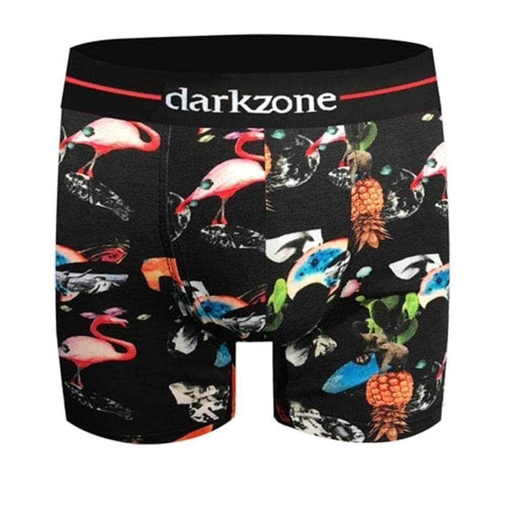 Desenli Pamuklu Erkek Boxer - DZN2086