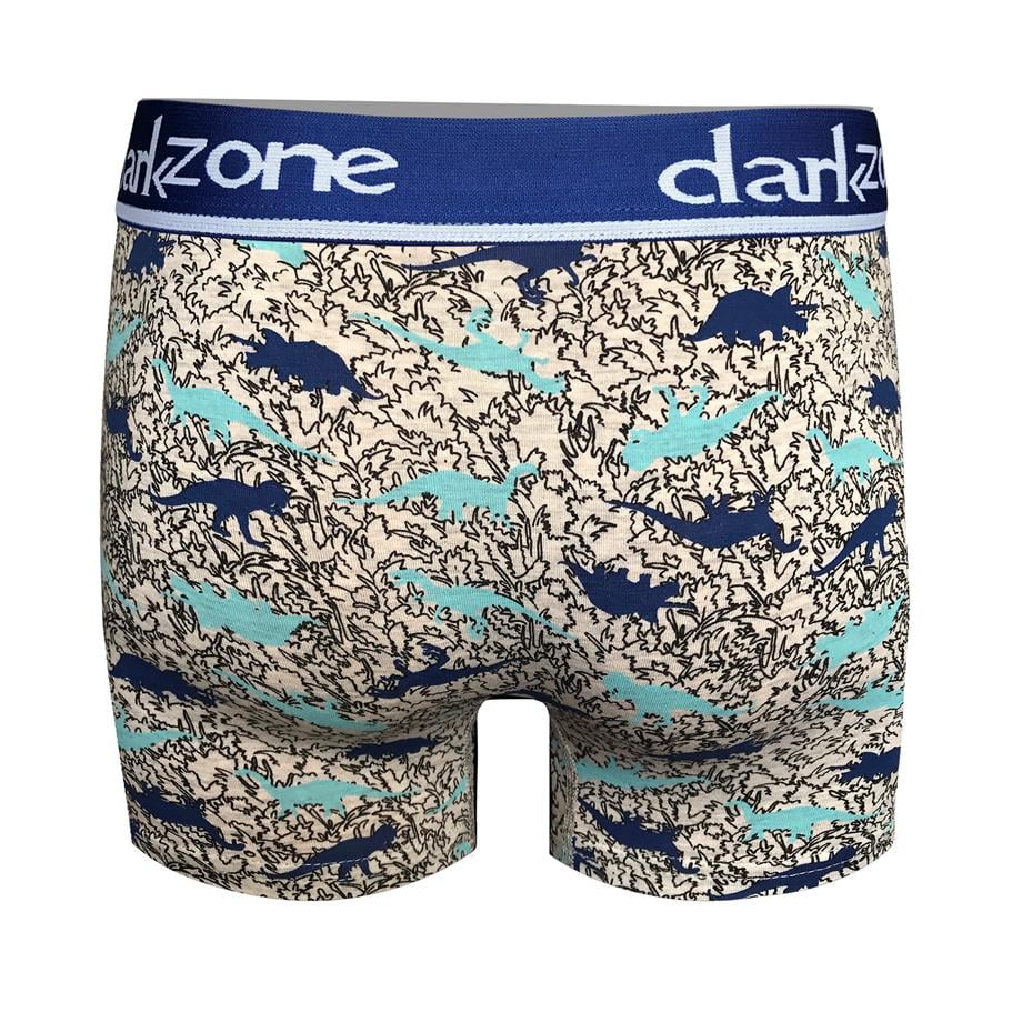 Dinazor Desenli Krem Erkek Boxer - DZN2692
