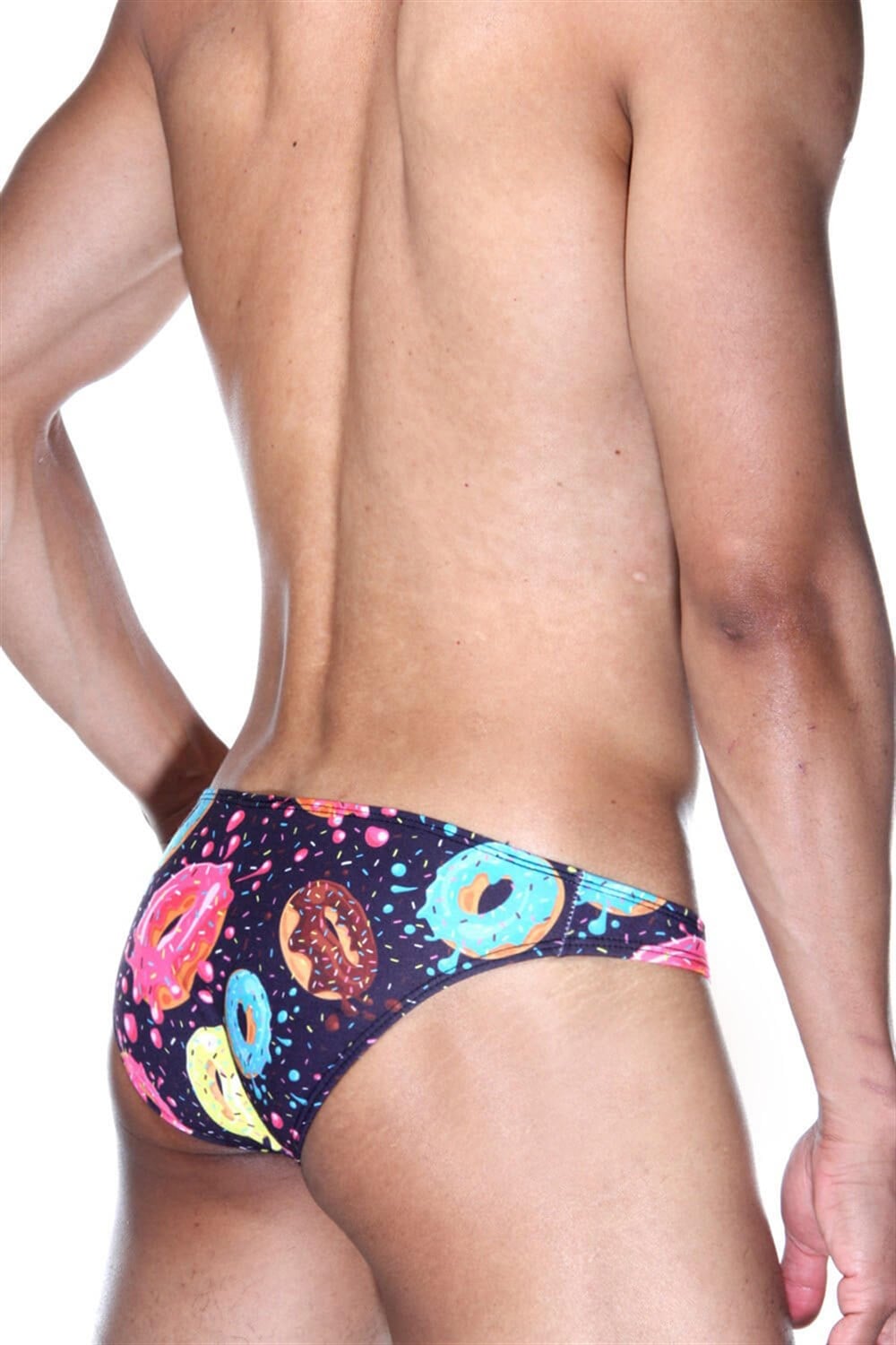 Donuts Desenli Erkek Slip (Dijital Baskılı) - DZN6063