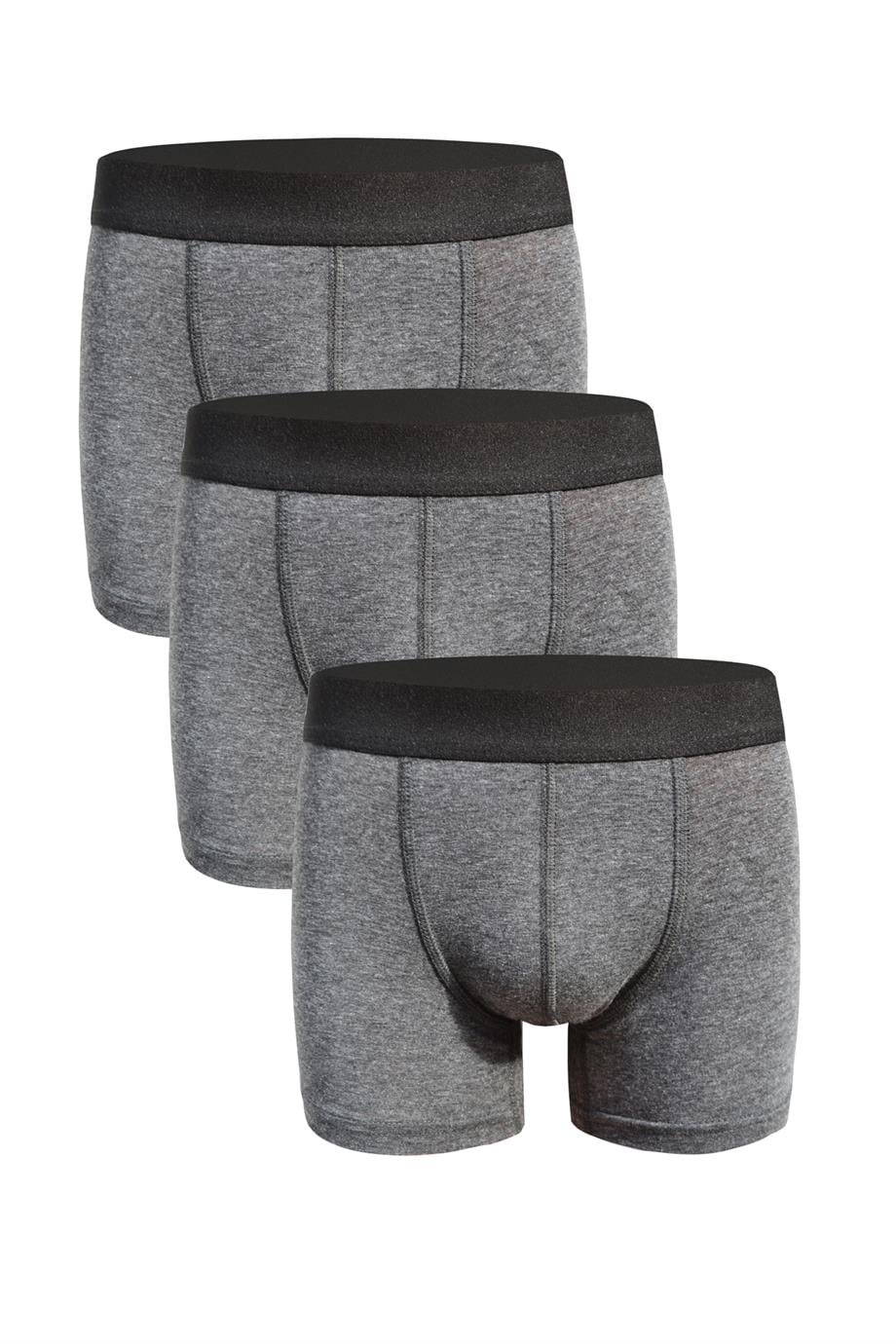 Erkek Boxer Antrasit 3lü Set - DZN3333ANT