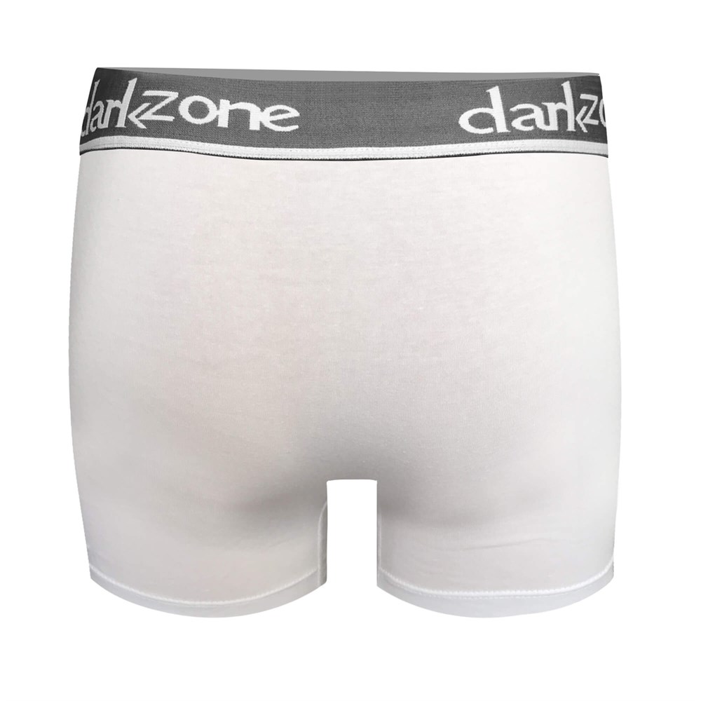 Erkek Boxer Beyaz Pamuklu - DZN2702