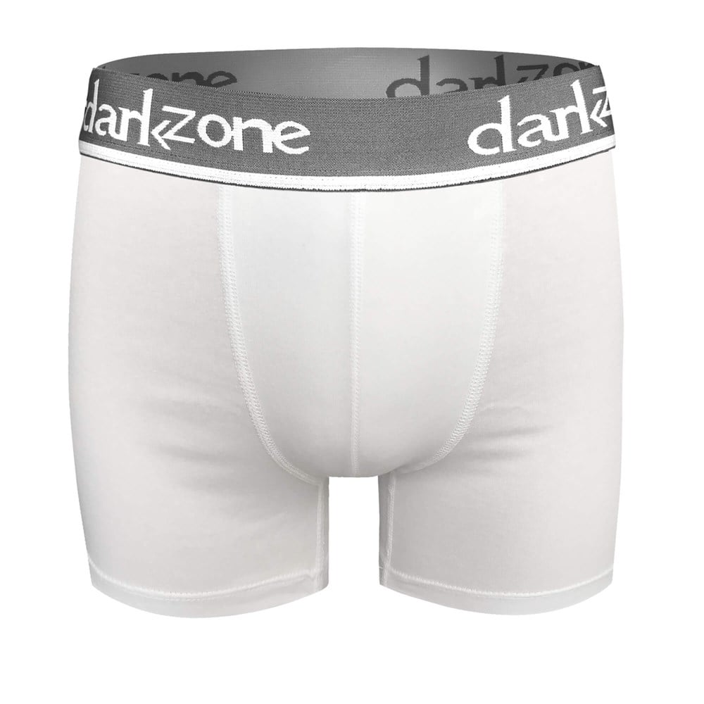 Erkek Boxer Beyaz Pamuklu - DZN2702