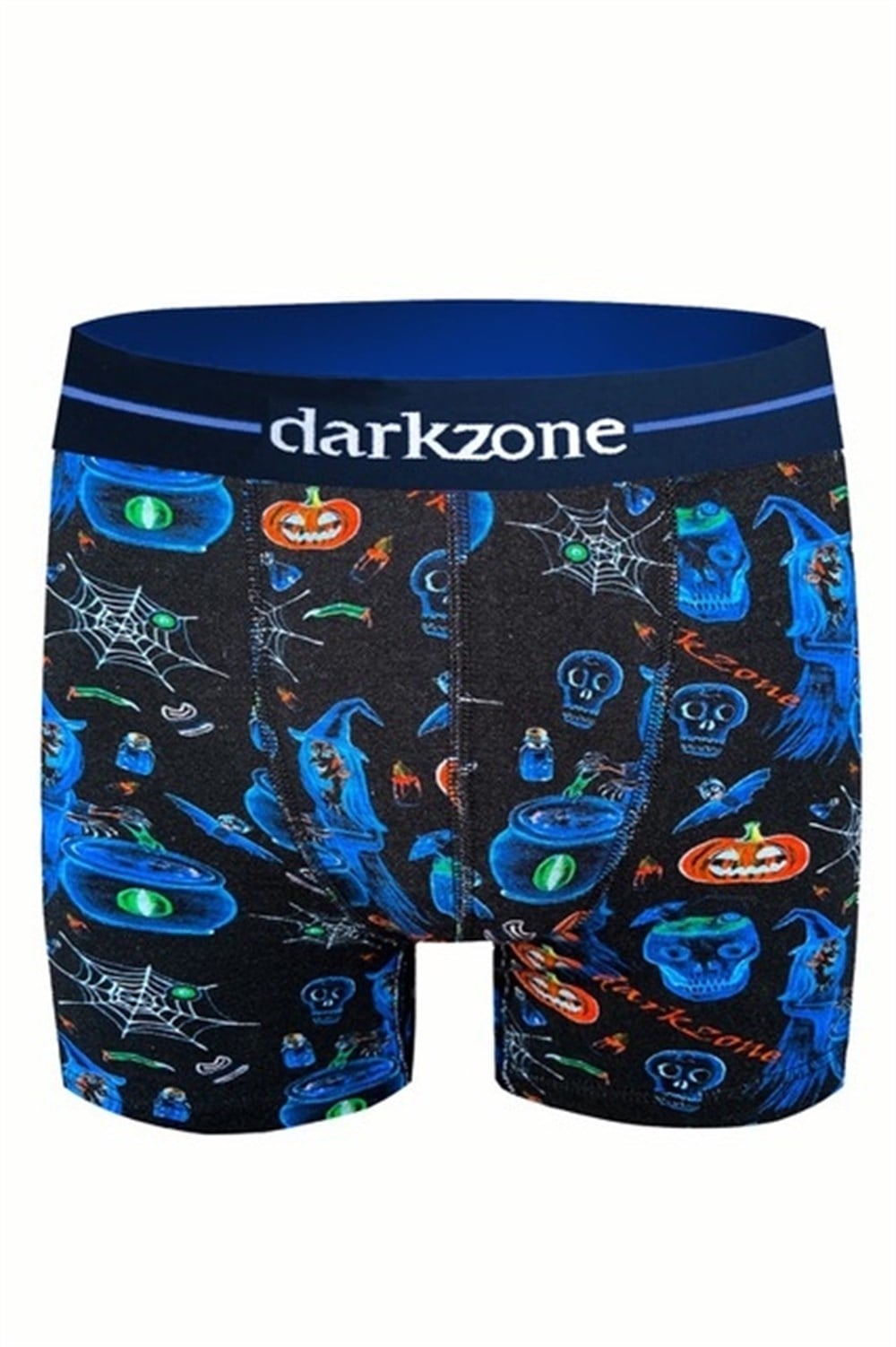 Balkabağı Desenli Erkek Boxer (Dijital Baskılı) - DZN3061