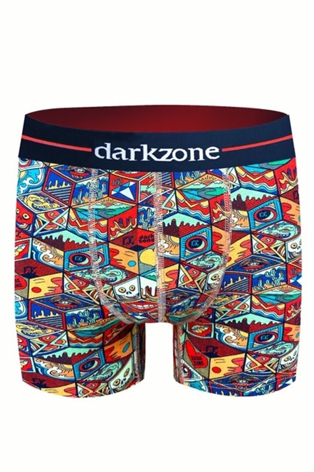 Desenli Erkek Boxer (Dijital Baskılı) - DZN3065