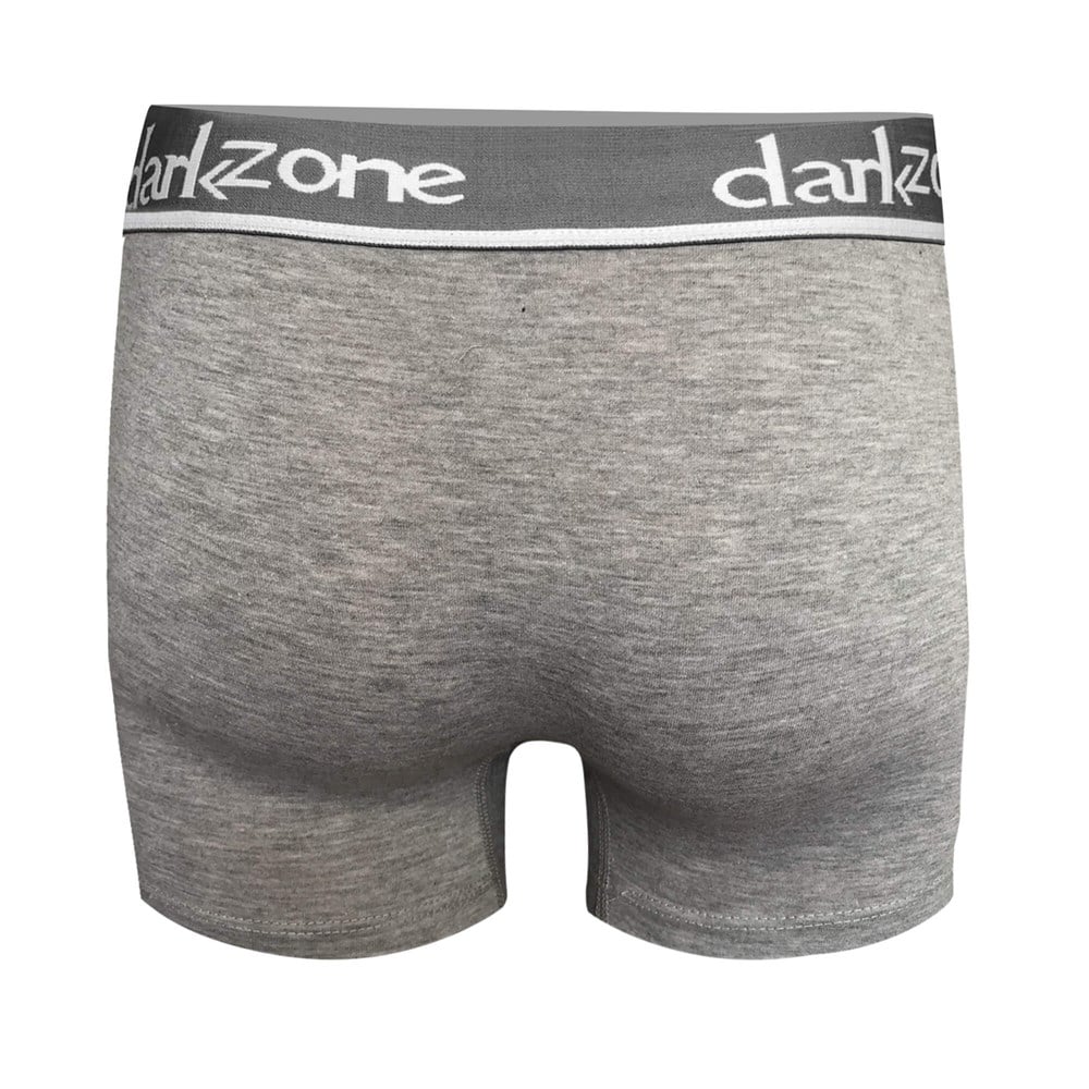 Erkek Boxer Gri Pamuklu - DZN2703