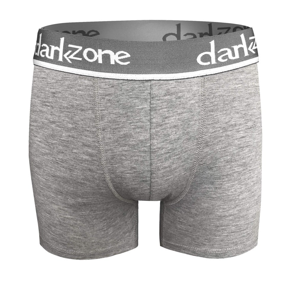 Erkek Boxer Gri Pamuklu - DZN2703