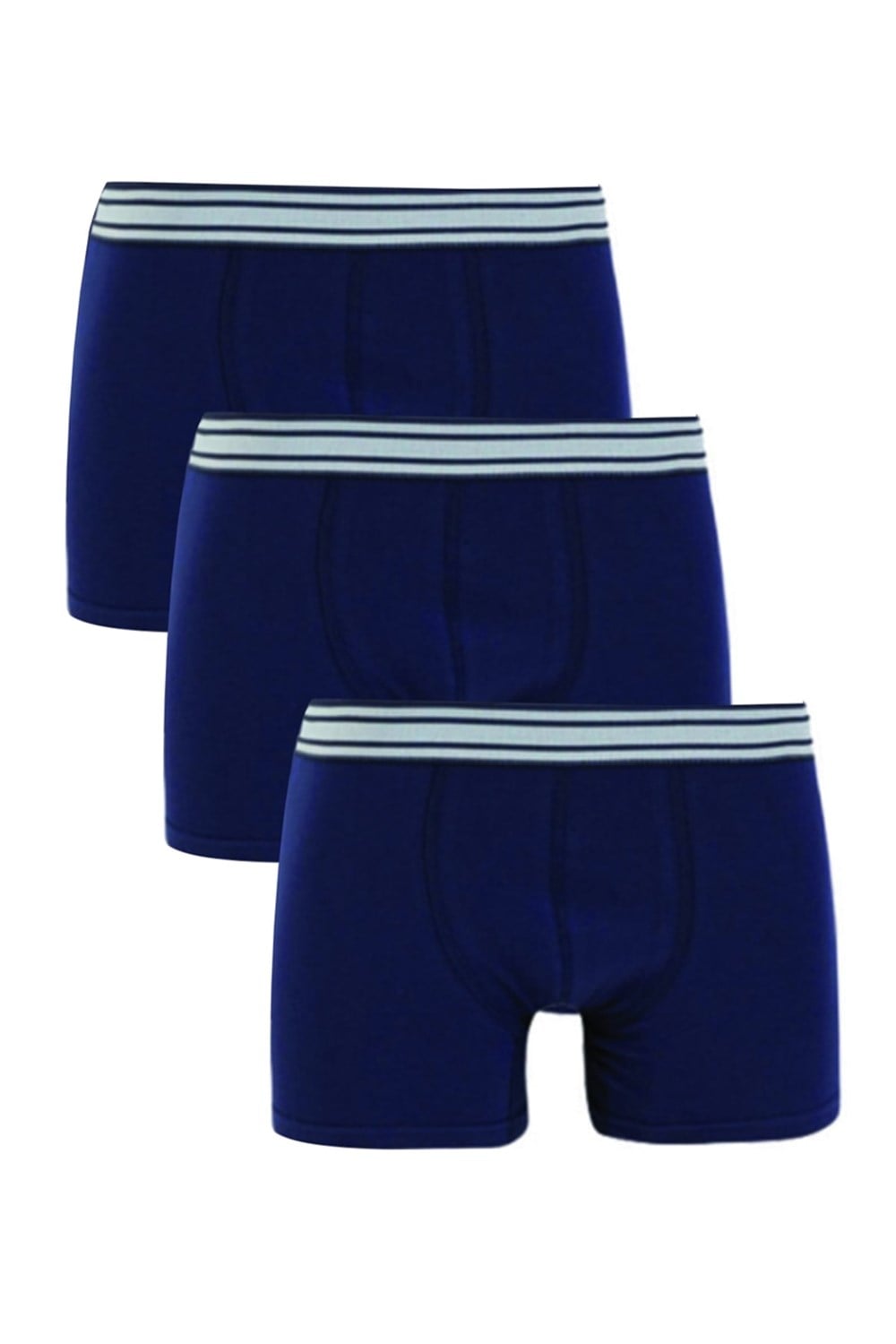 Erkek Boxer Lacivert 3lü Set - DZN3333LCV
