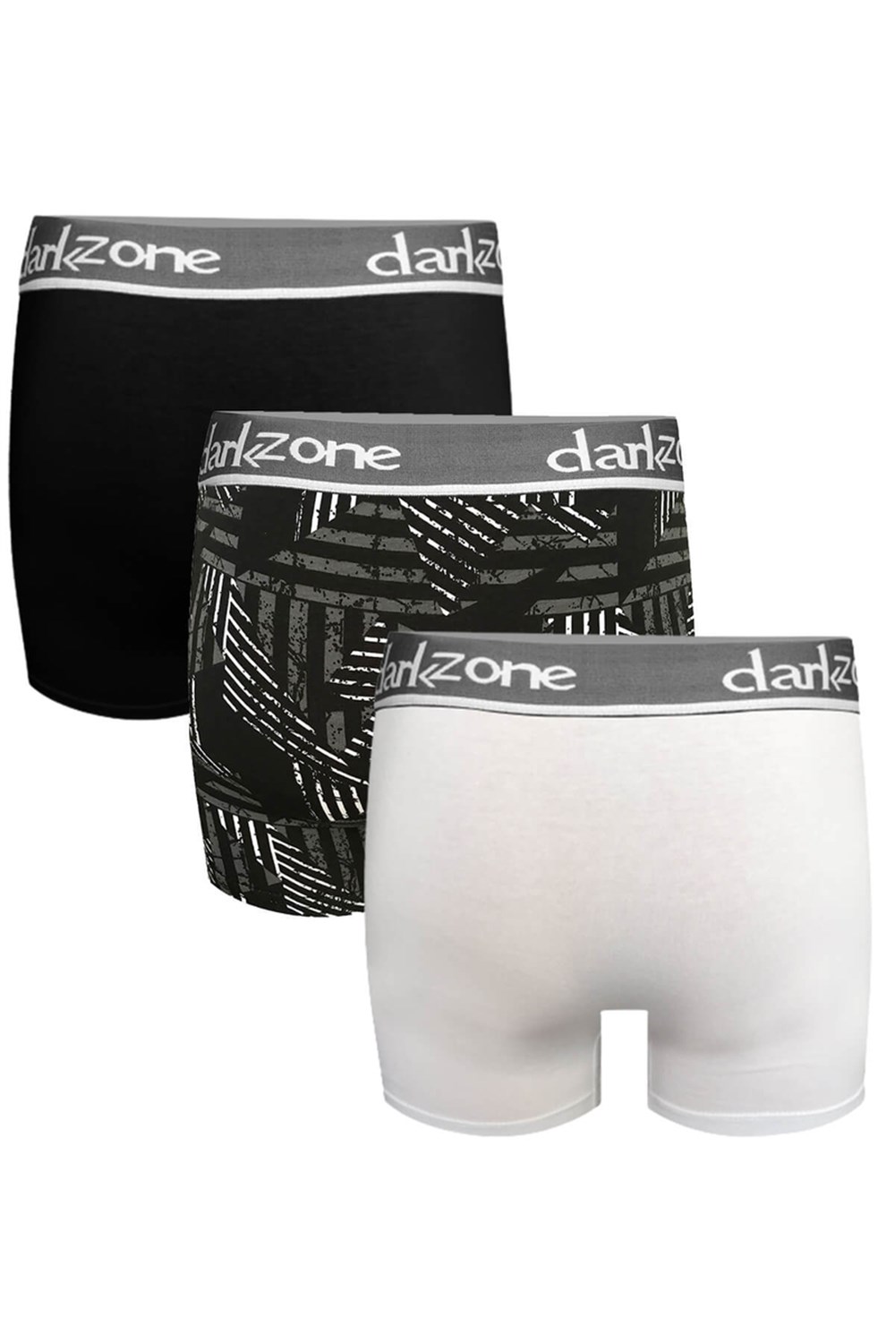 Erkek Boxer Pamuklu 3lü Set - DZN9103