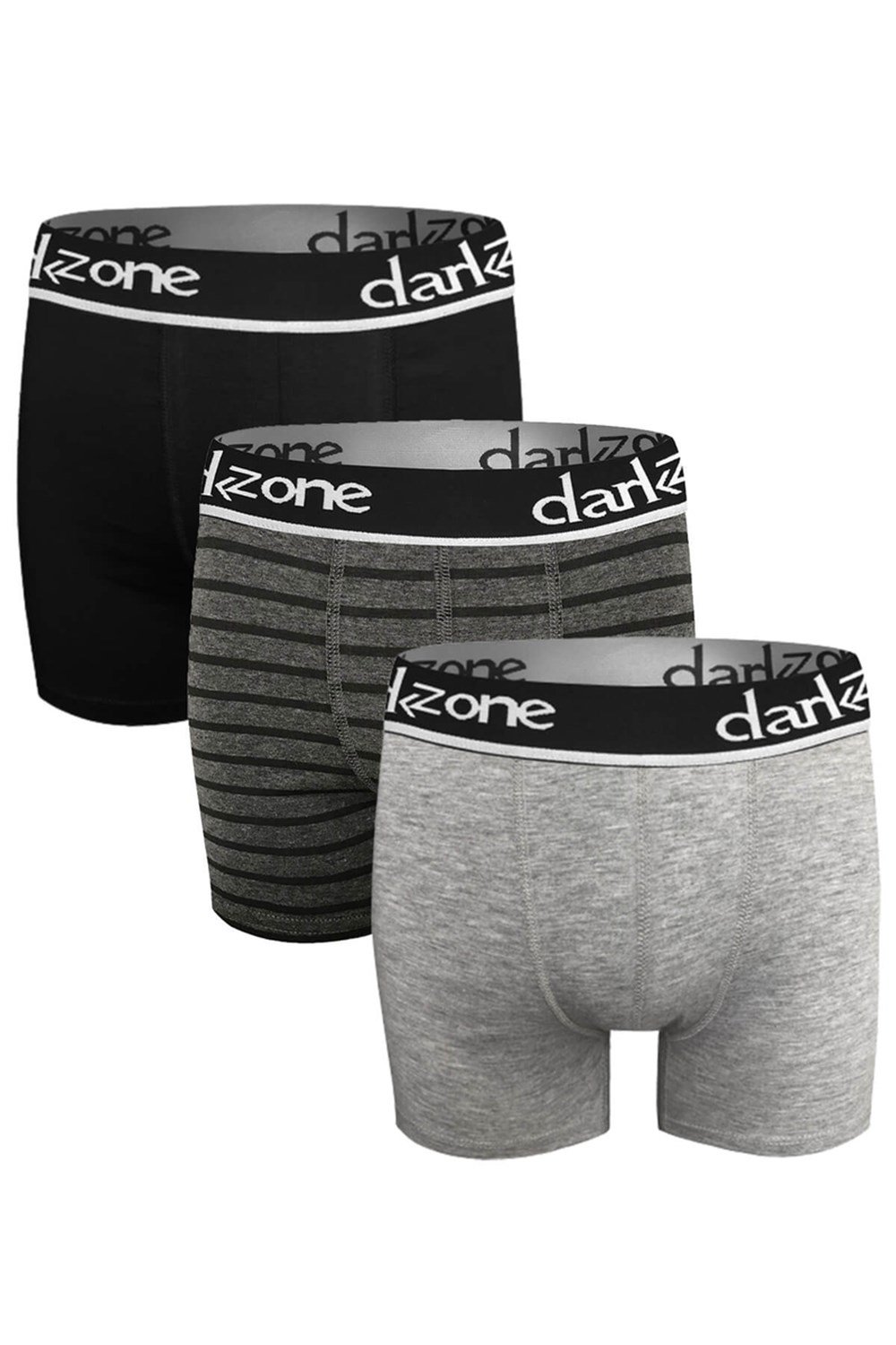 Erkek Boxer Pamuklu 3lü Set - DZN9102