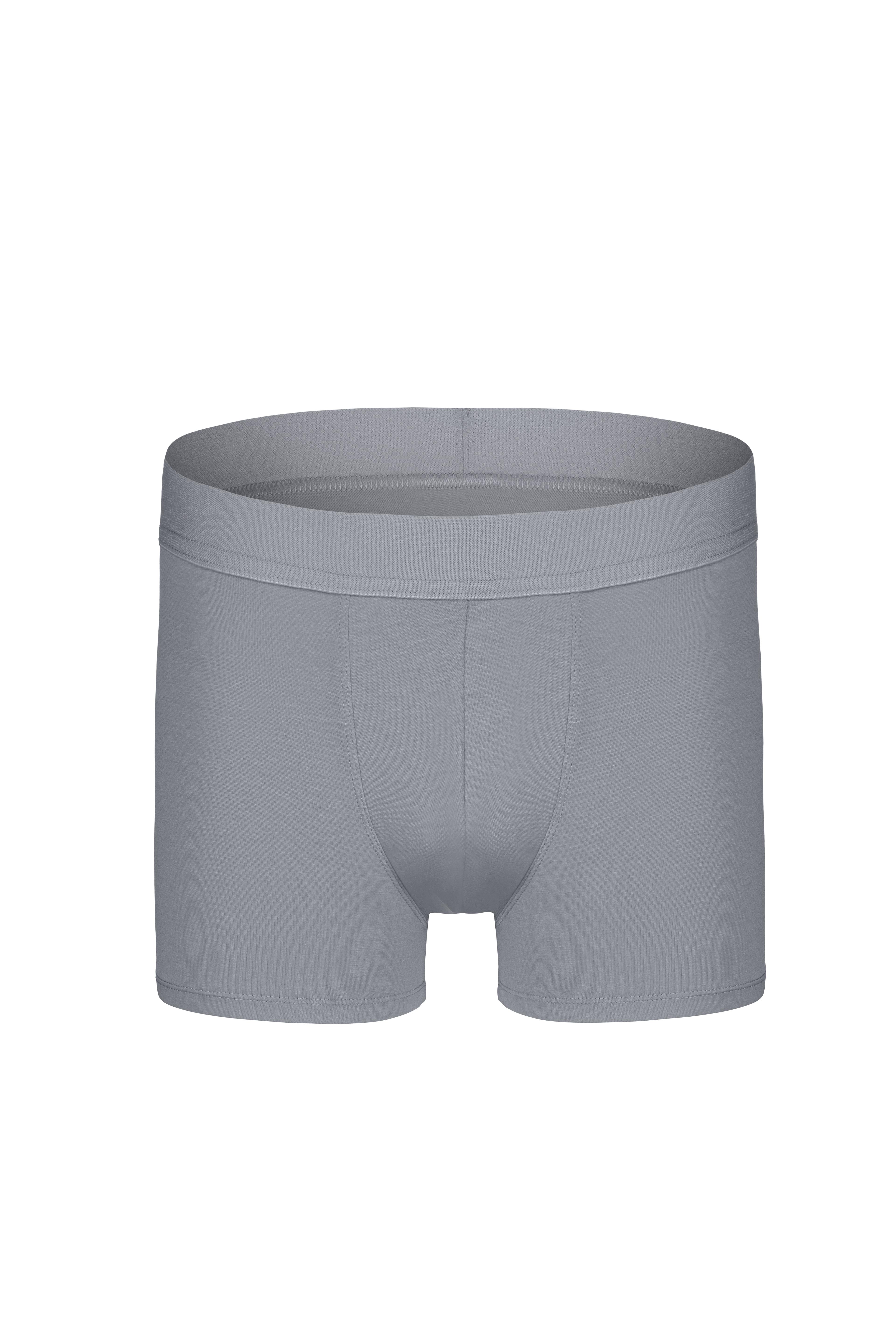 Erkek Gri Organik Pamuk Boxer - DZN2153