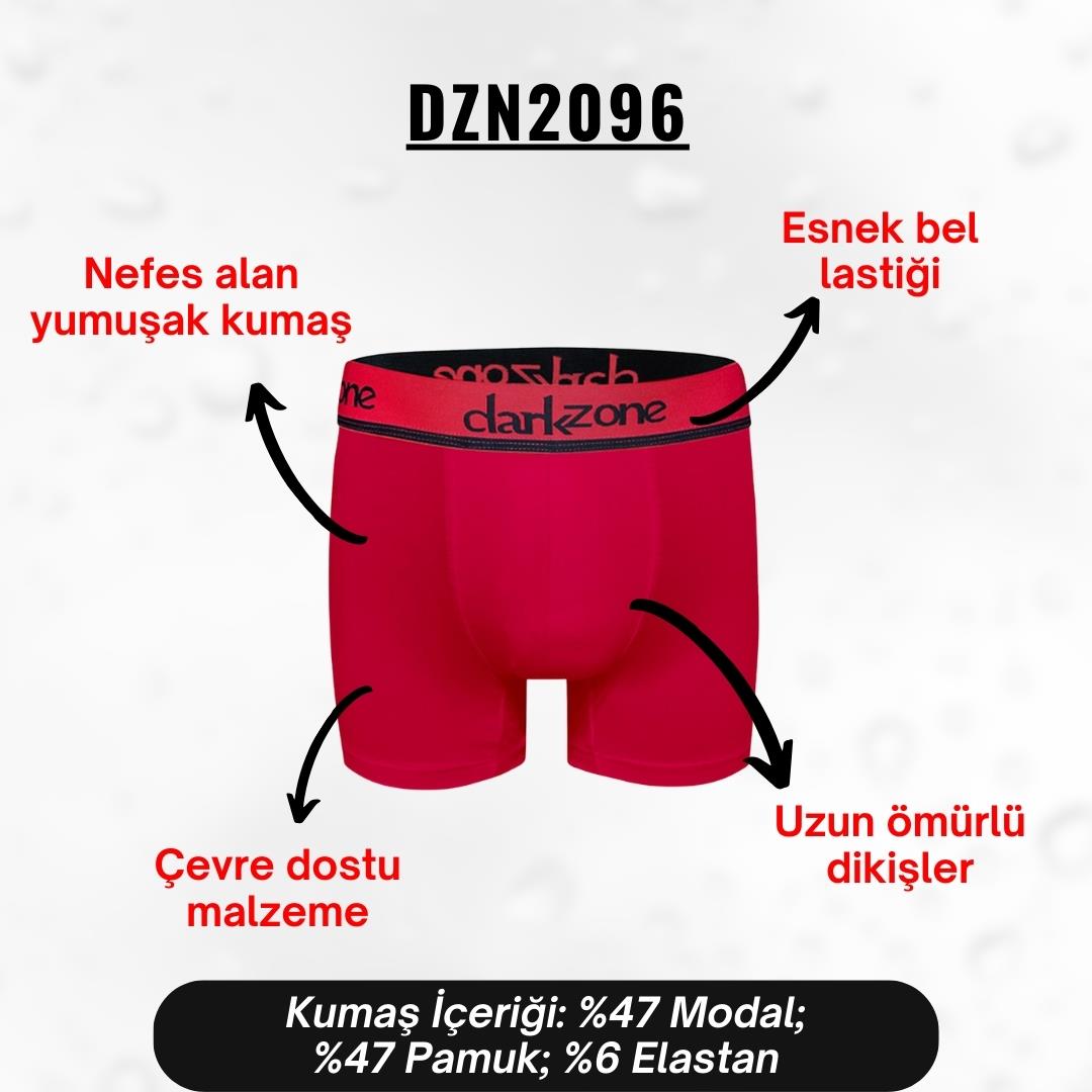 Erkek Kırmızı Modal Boxer - DZN2096