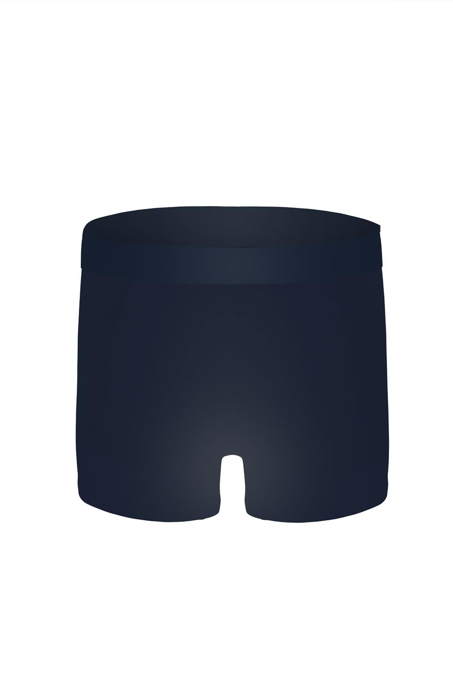Erkek Lacivert Mikro Modal Boxer - DZNMC2004