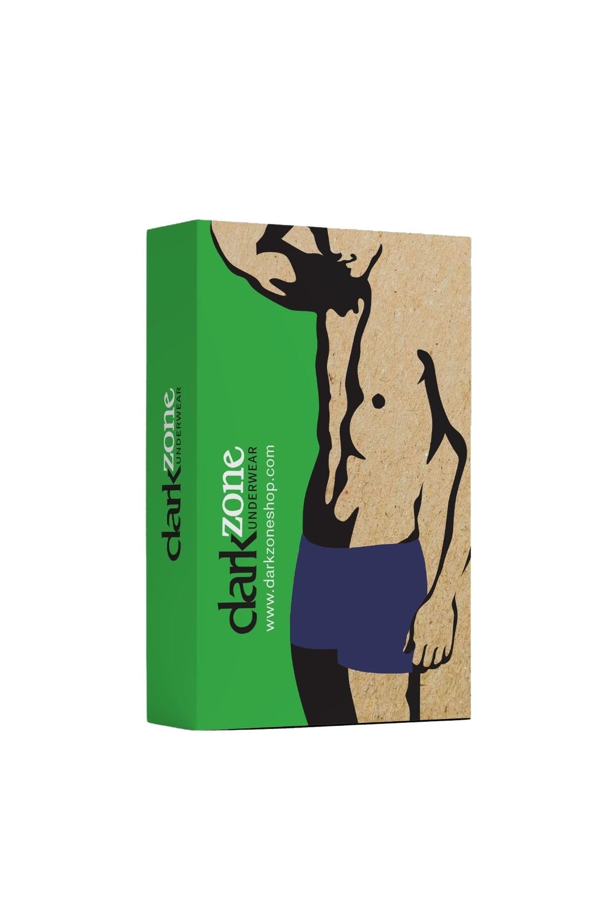 Erkek Lacivert Modal Boxer - DZN2094
