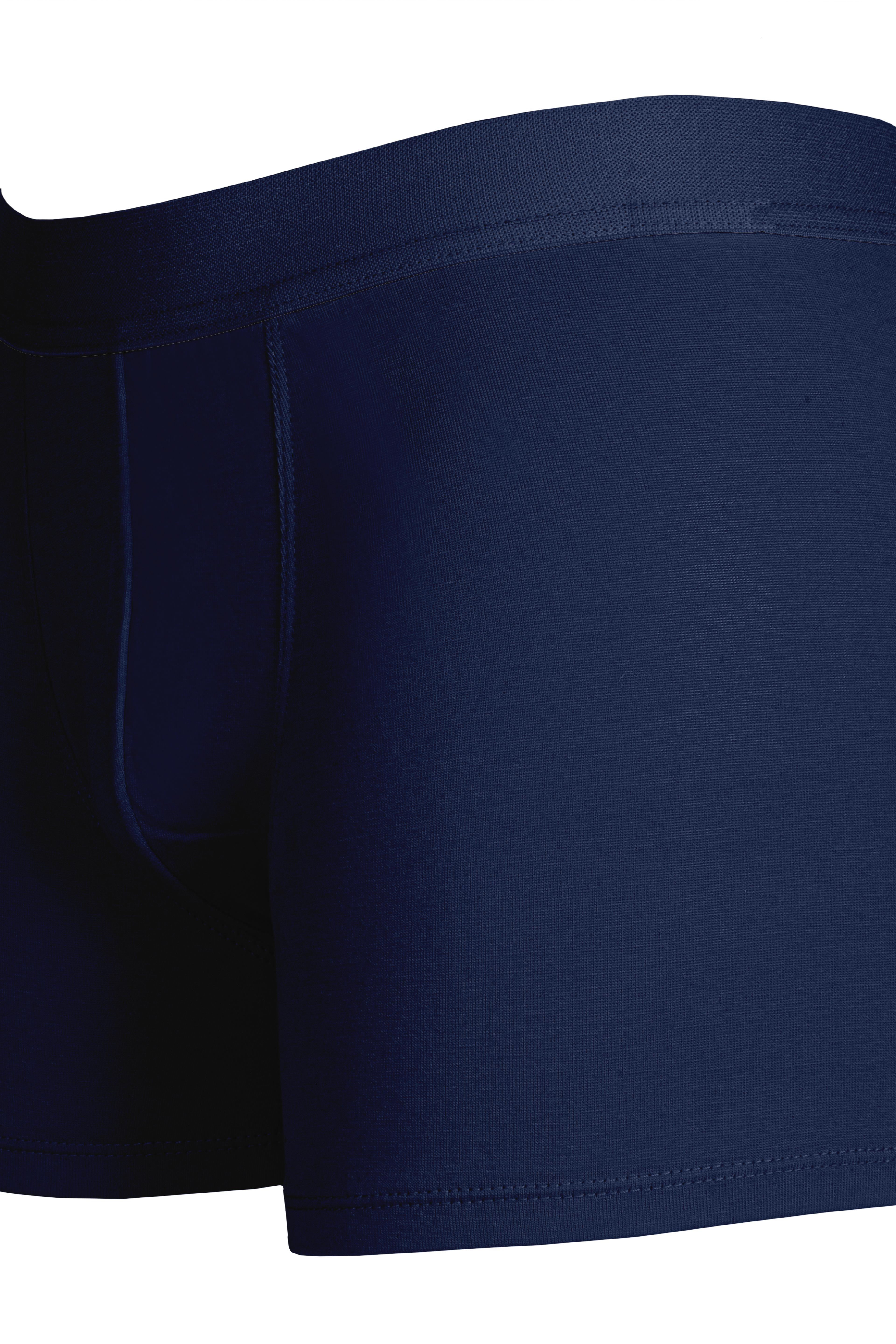 Erkek Lacivert Organik Pamuk Boxer - DZN2154