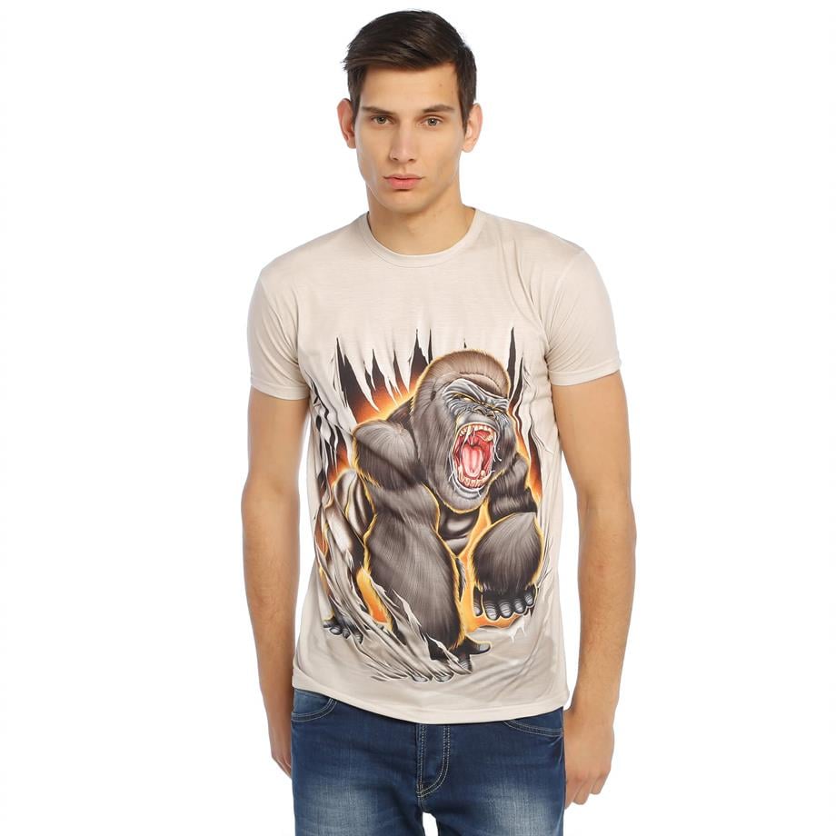 Goril Desenli 3d Tişört - DZN8328