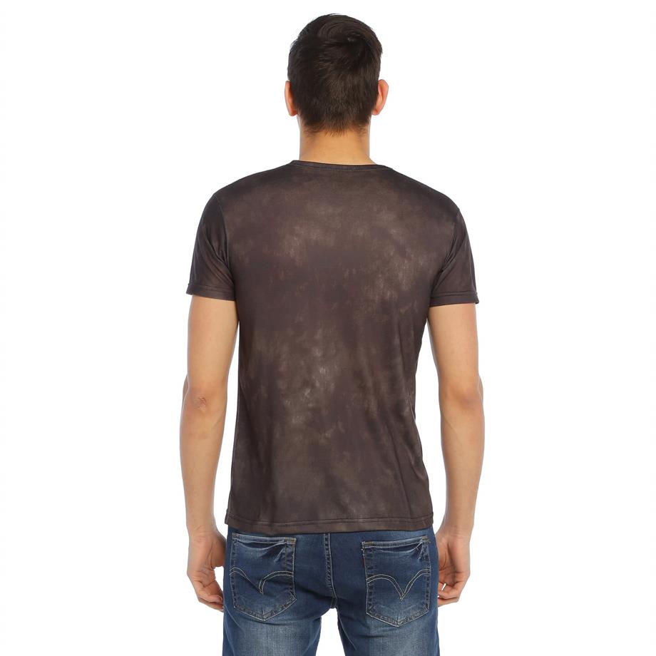 İskelet ve Köpek Desenli 3d Tişört - DZN8324